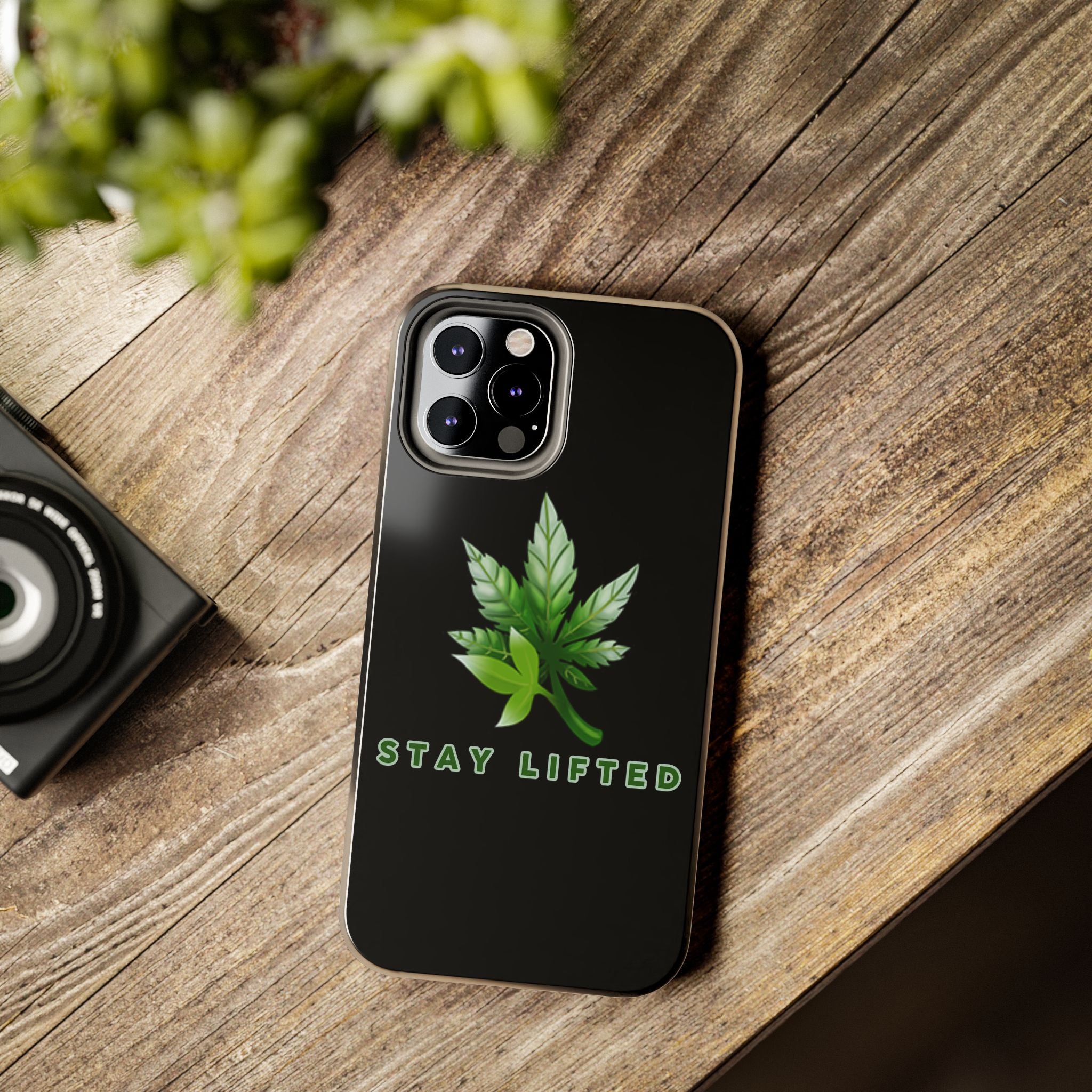 "Stay Lifted Leaf" Phone Case