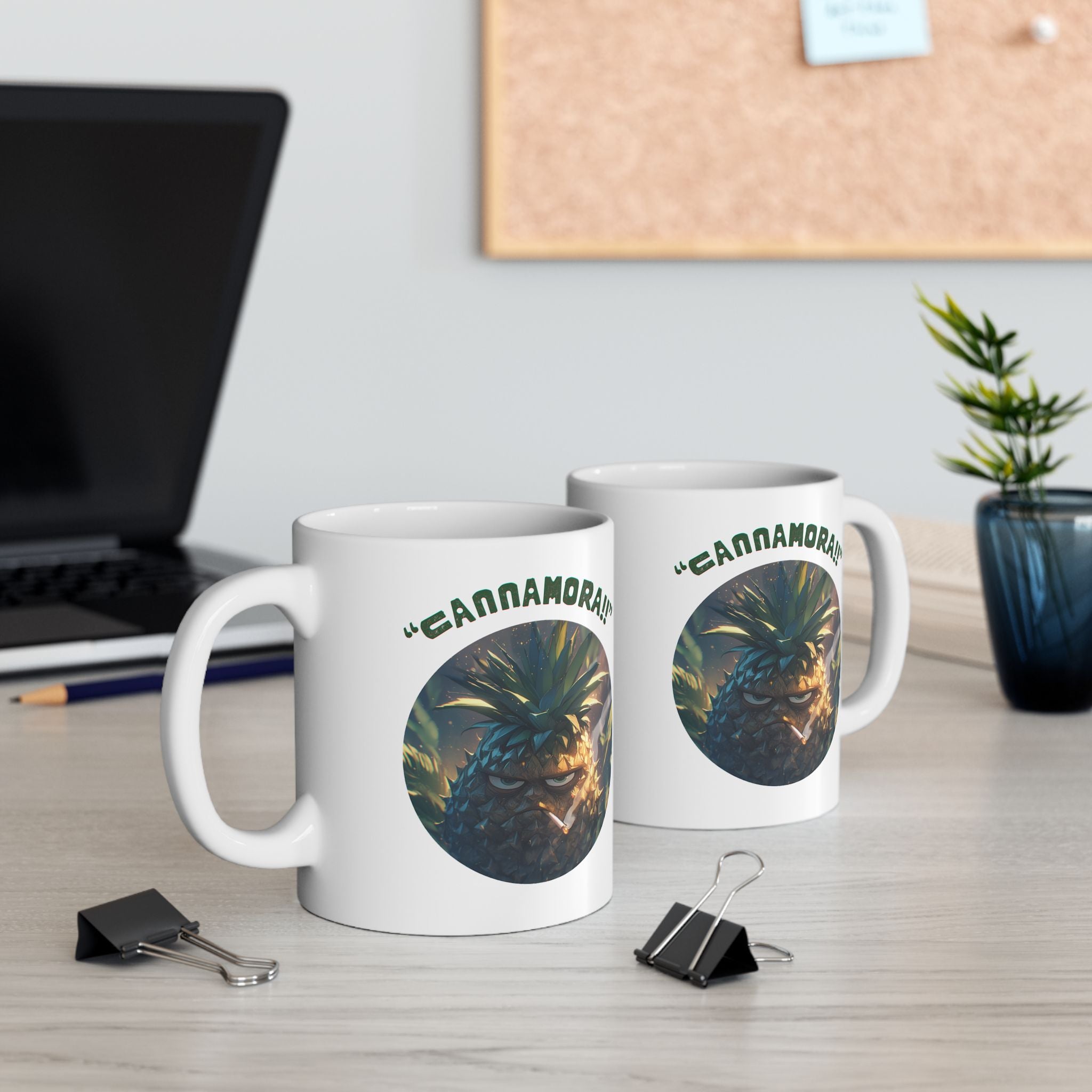 "Cannamora!" Ceramic Mug