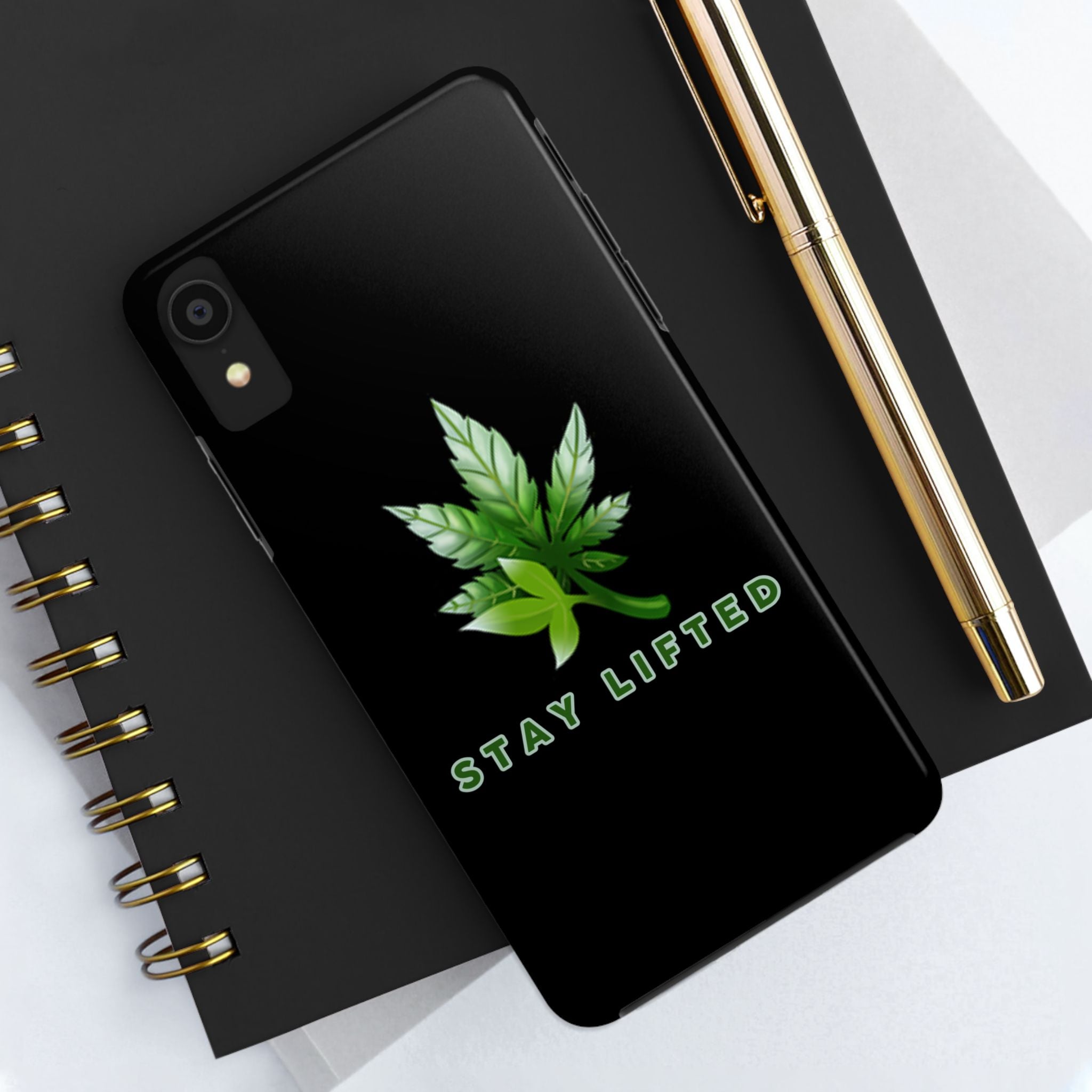 "Stay Lifted Leaf" Phone Case