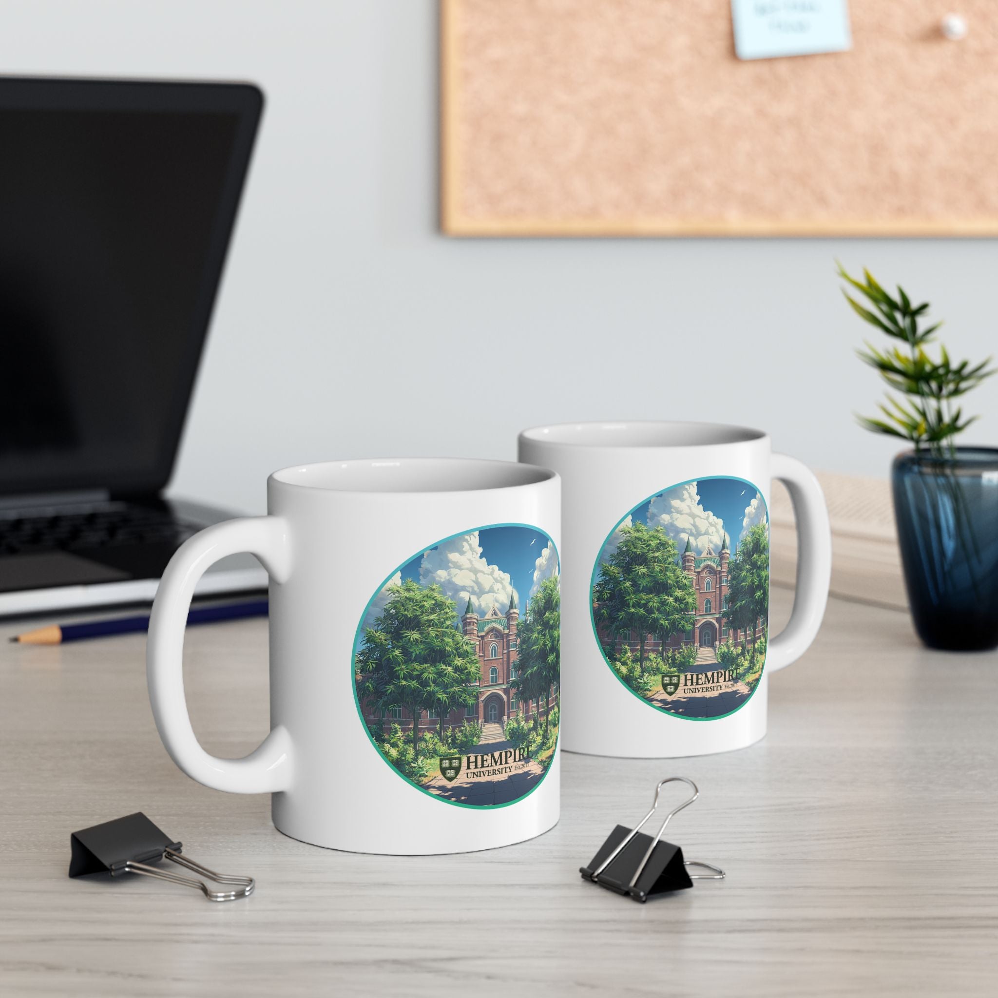 "Hempire University" Ceramic Mug