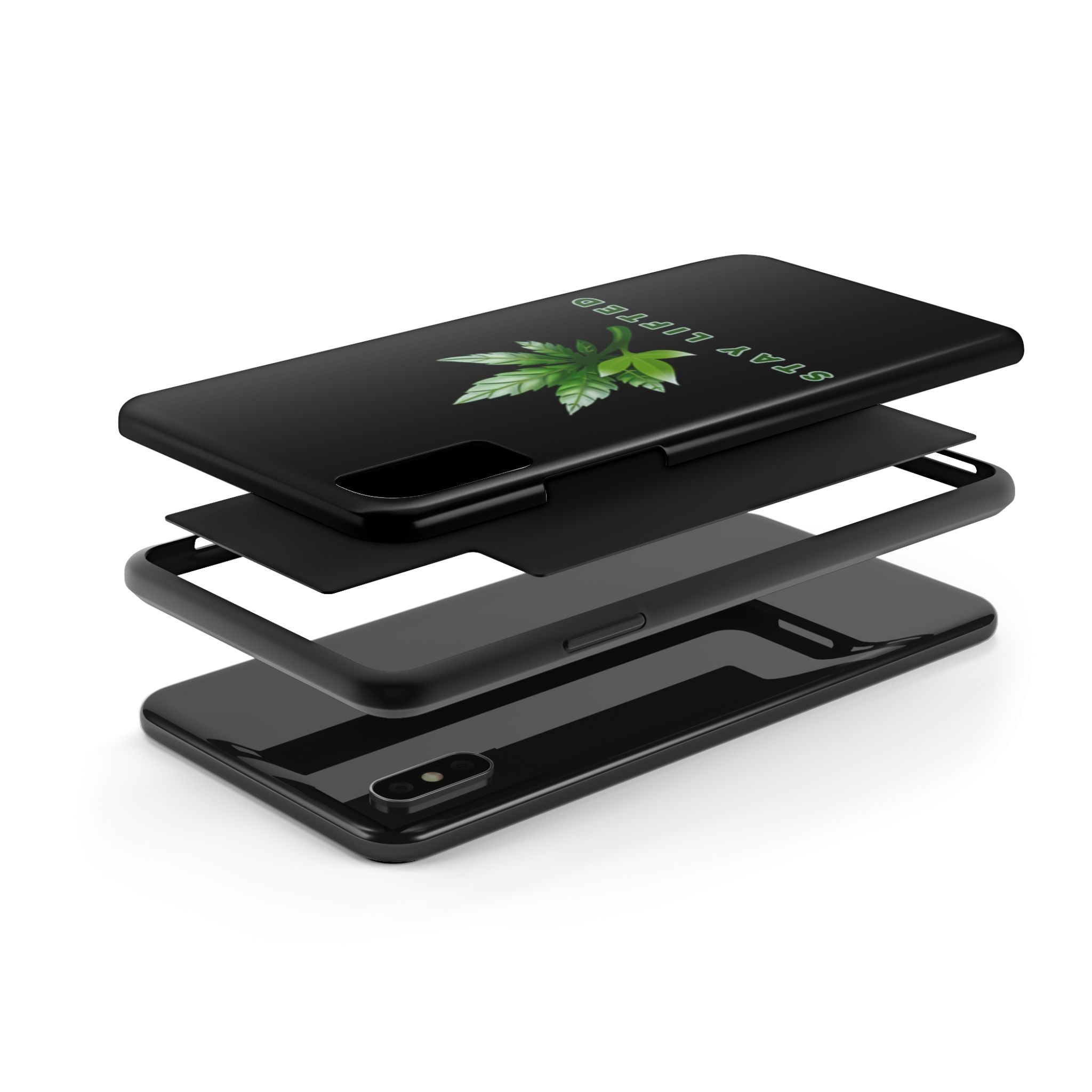 "Stay Lifted Leaf" Phone Case