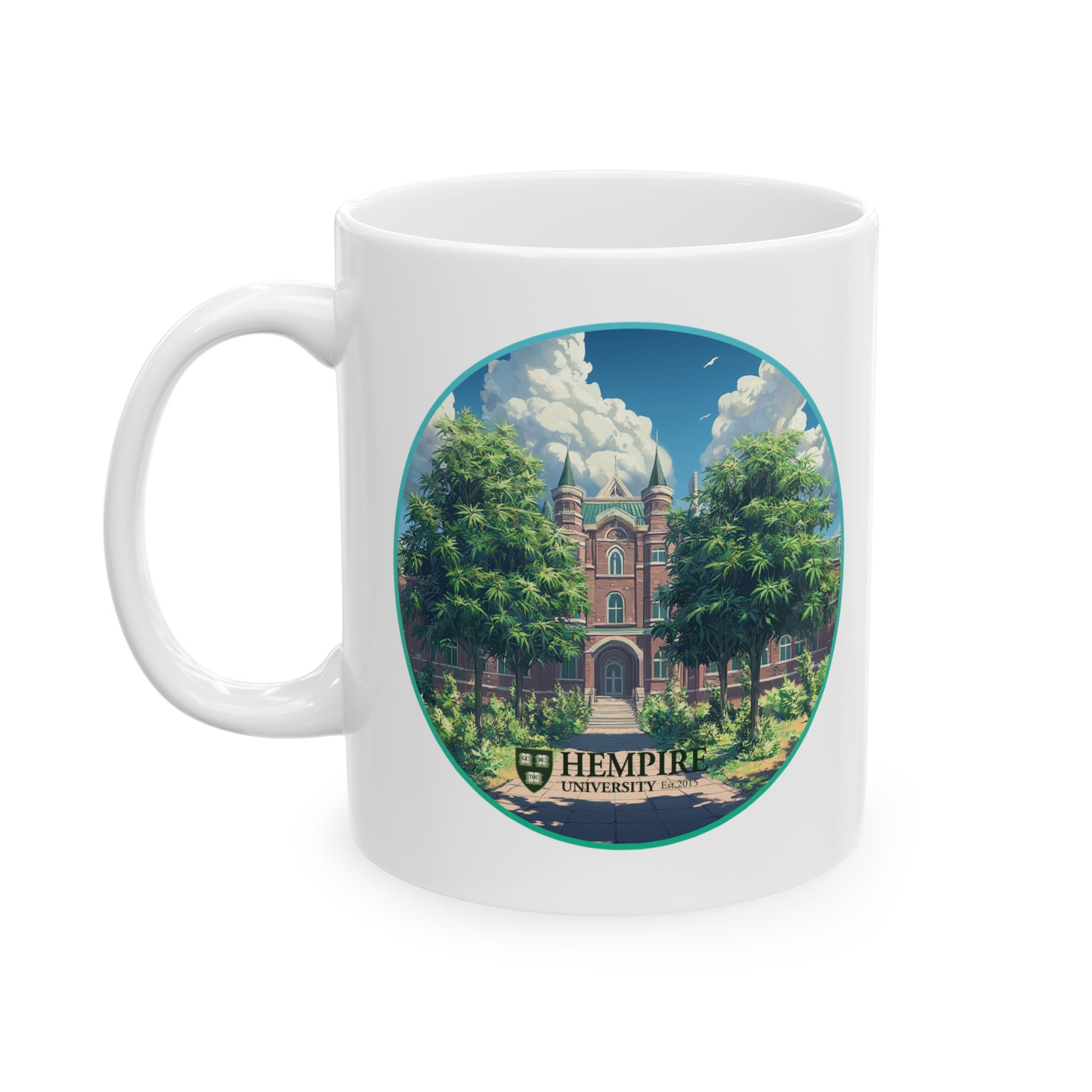 "Hempire University" Ceramic Mug