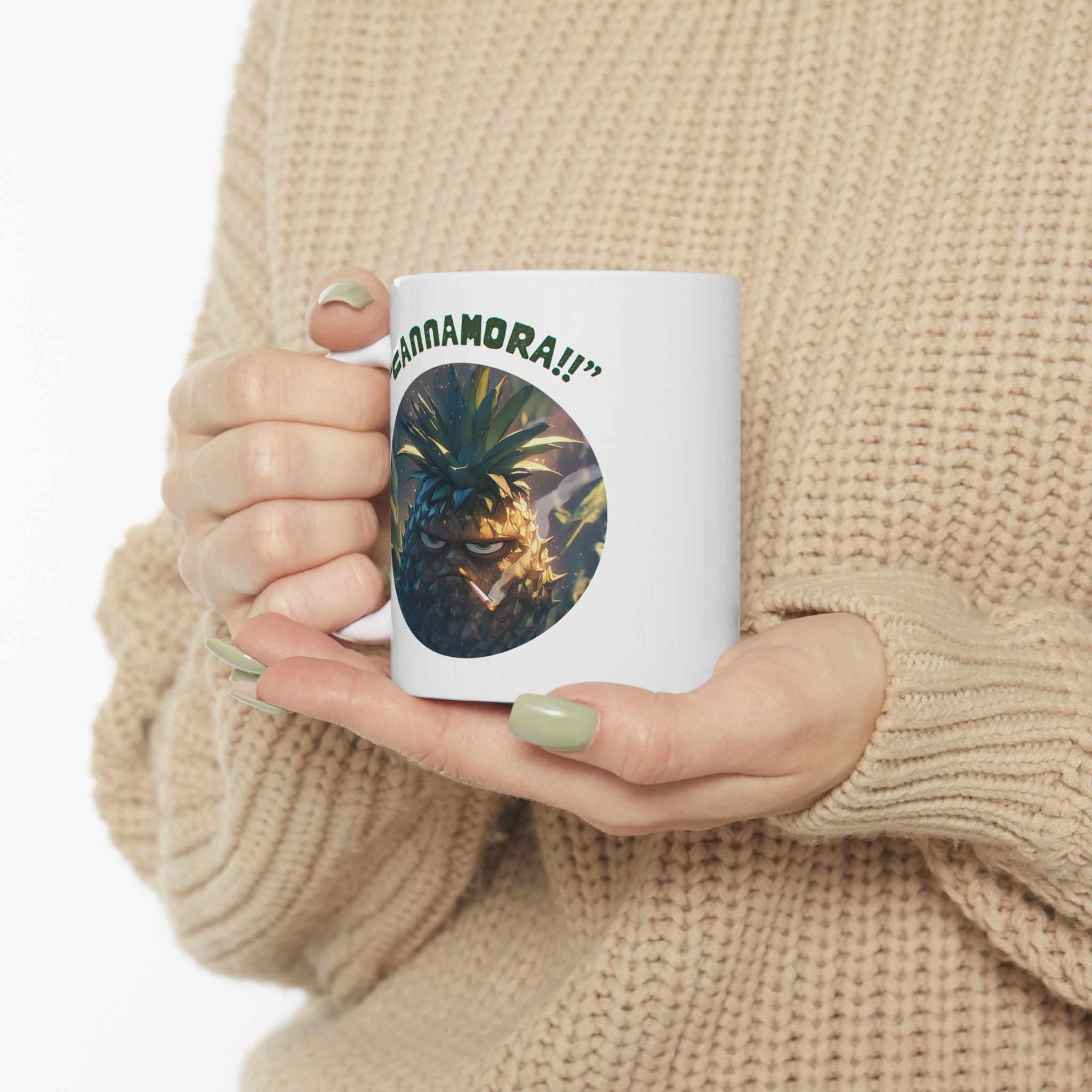 "Cannamora!" Ceramic Mug