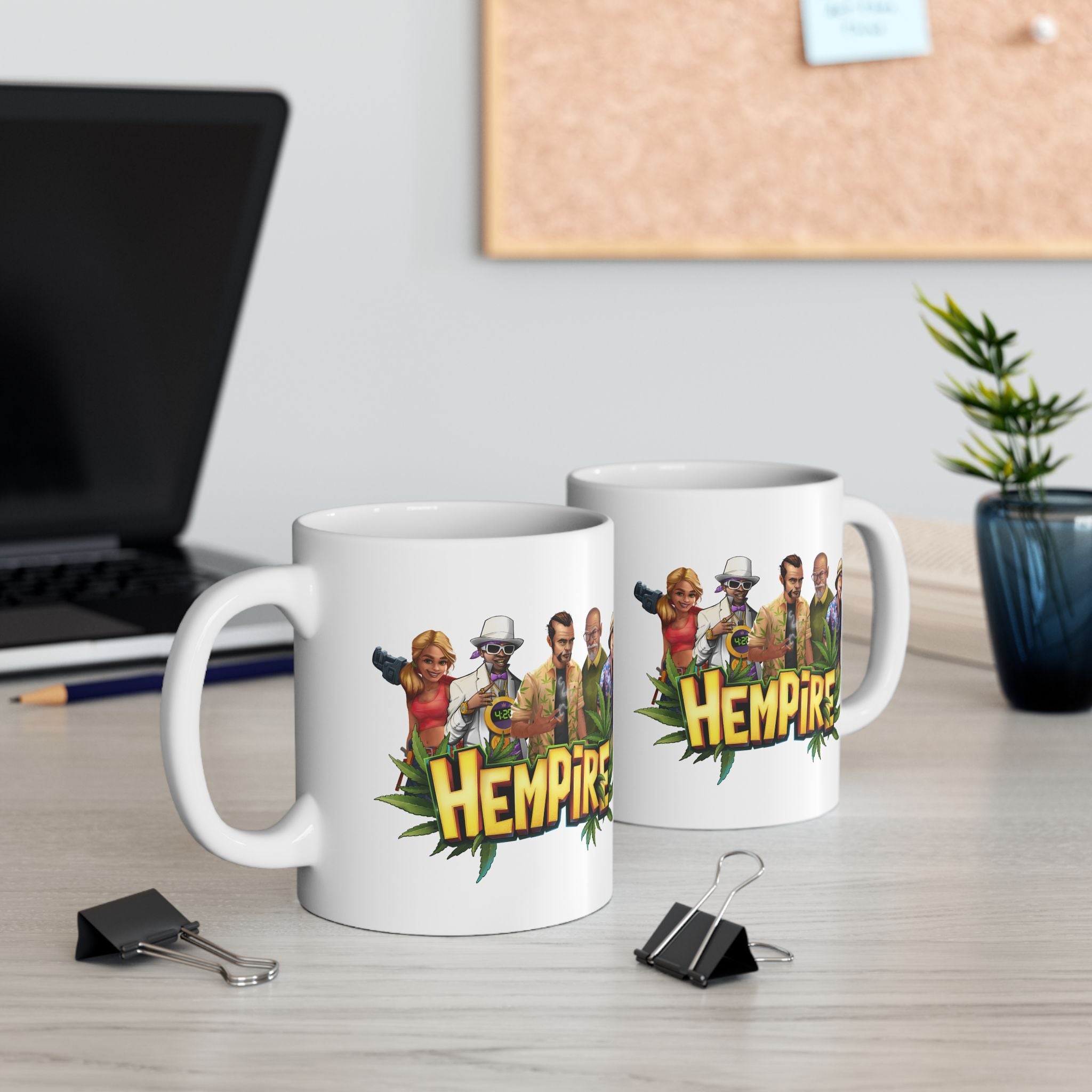 "Hempire Characters Logo" Ceramic Mug