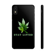 "Stay Lifted Leaf" Phone Case