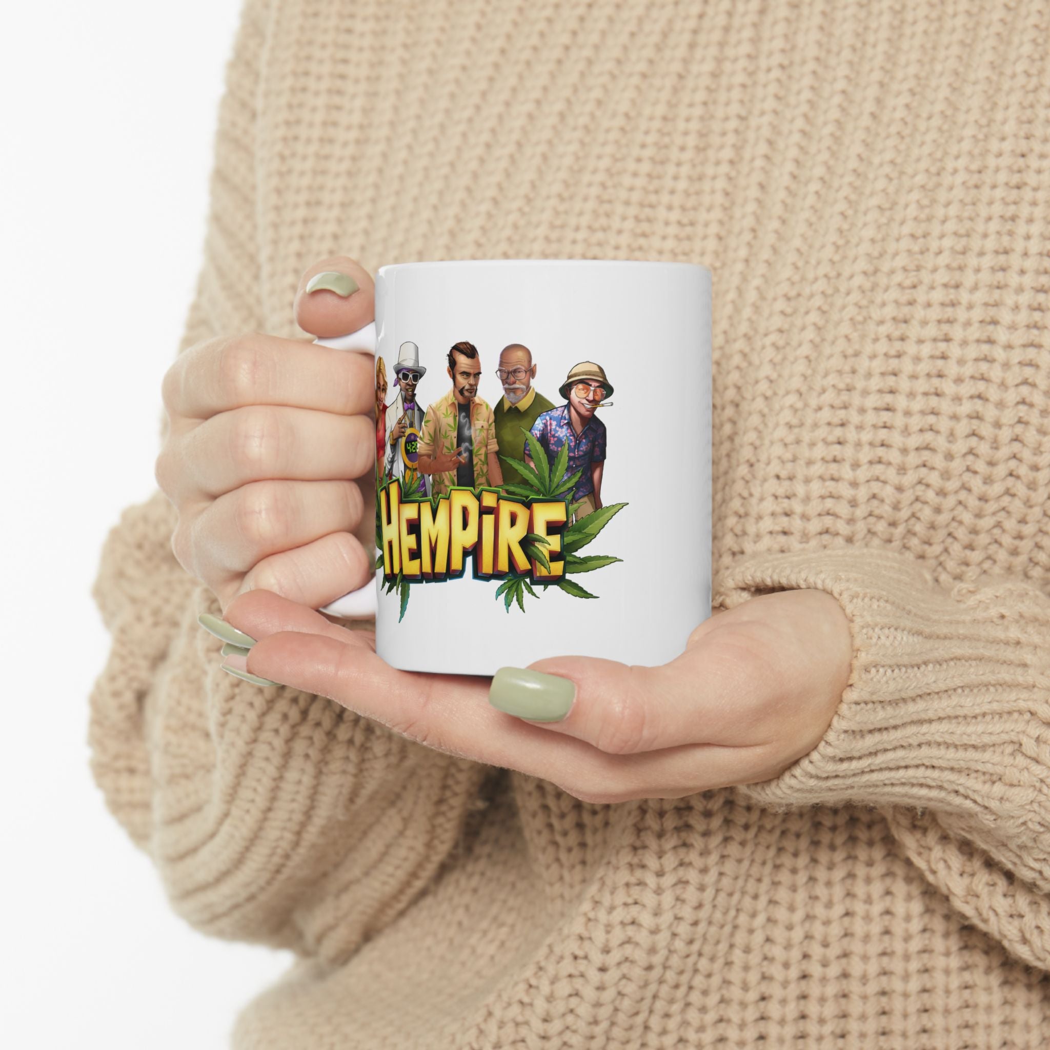 "Hempire Characters Logo" Ceramic Mug