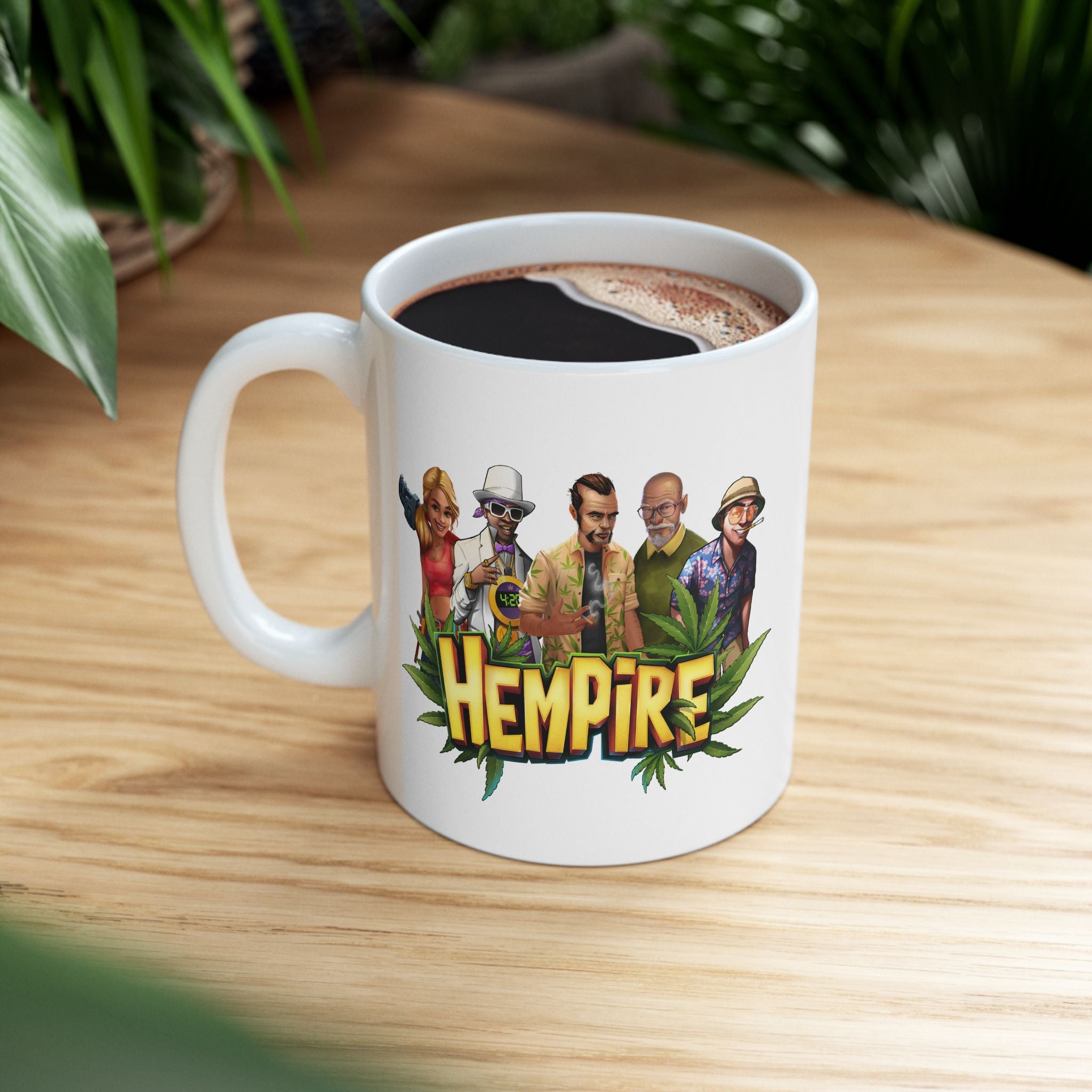 "Hempire Characters Logo" Ceramic Mug