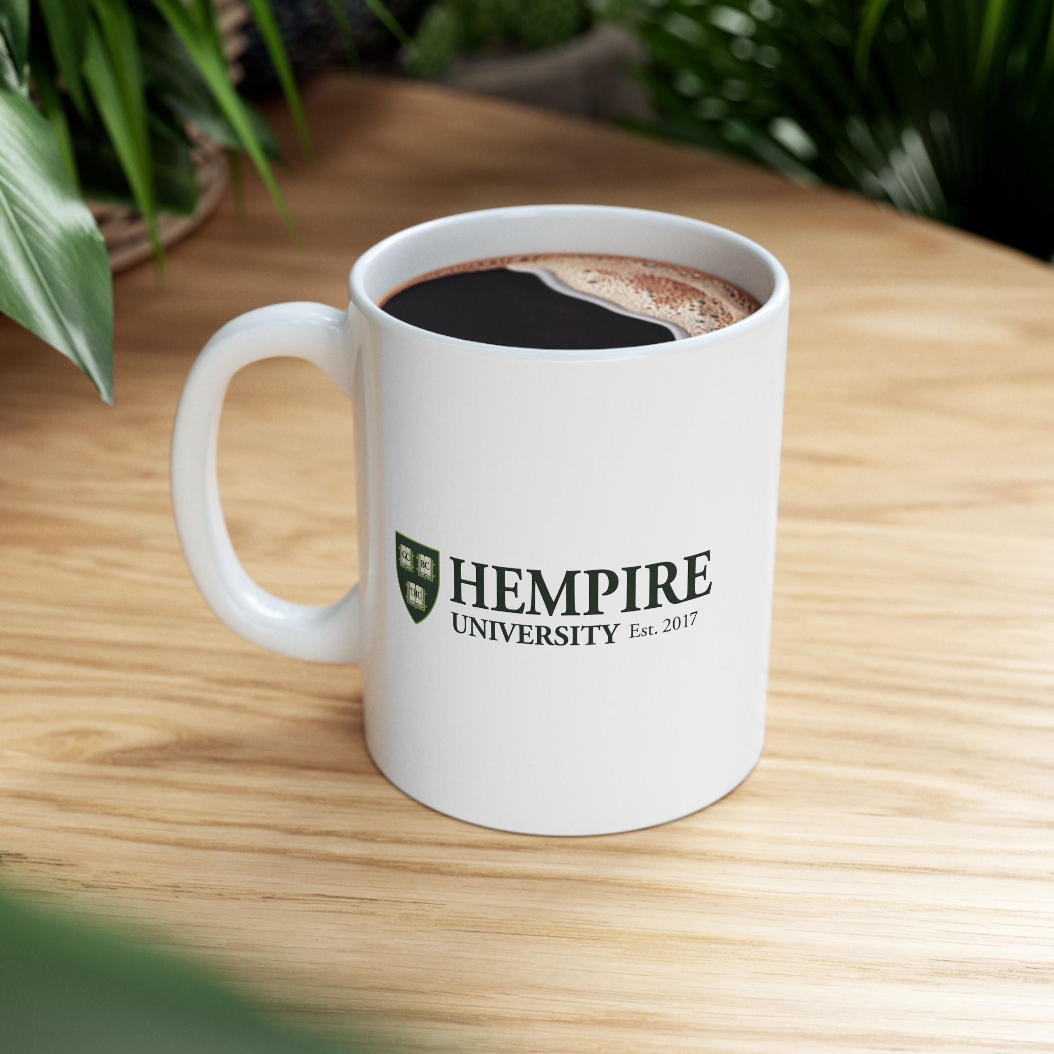"Hempire University Logo" Ceramic Mug