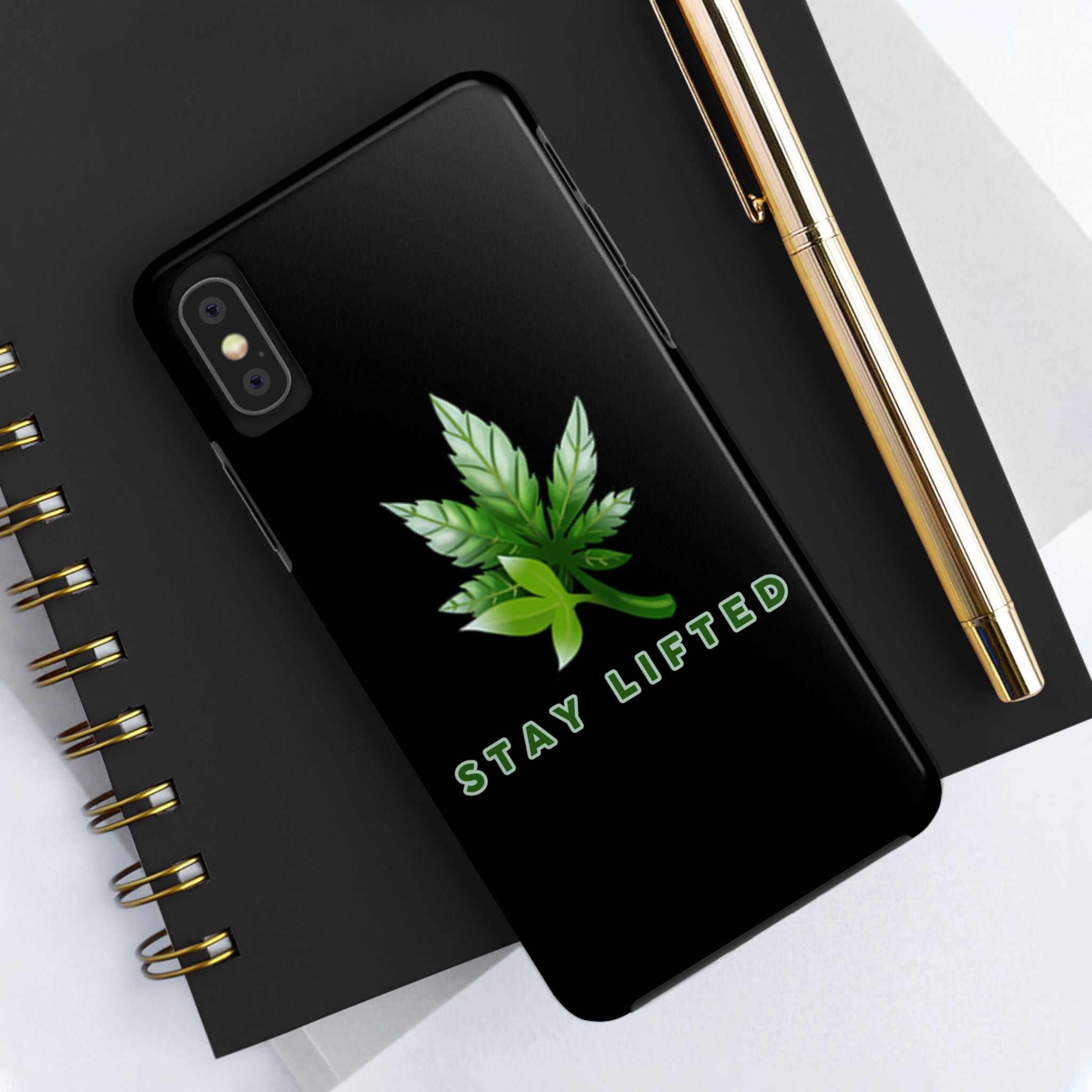 "Stay Lifted Leaf" Phone Case
