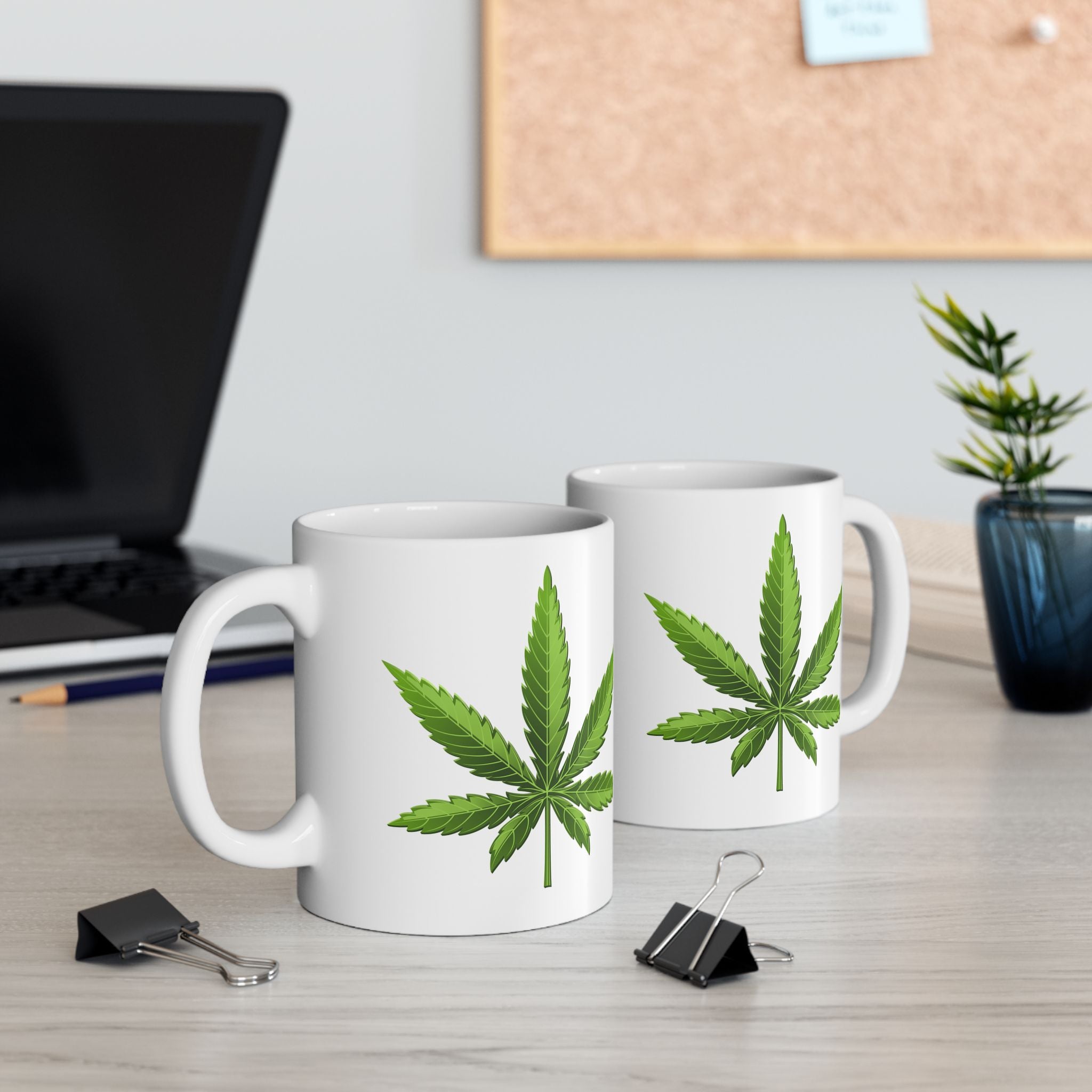 "Mayor's Aid Leaf" Ceramic Mug