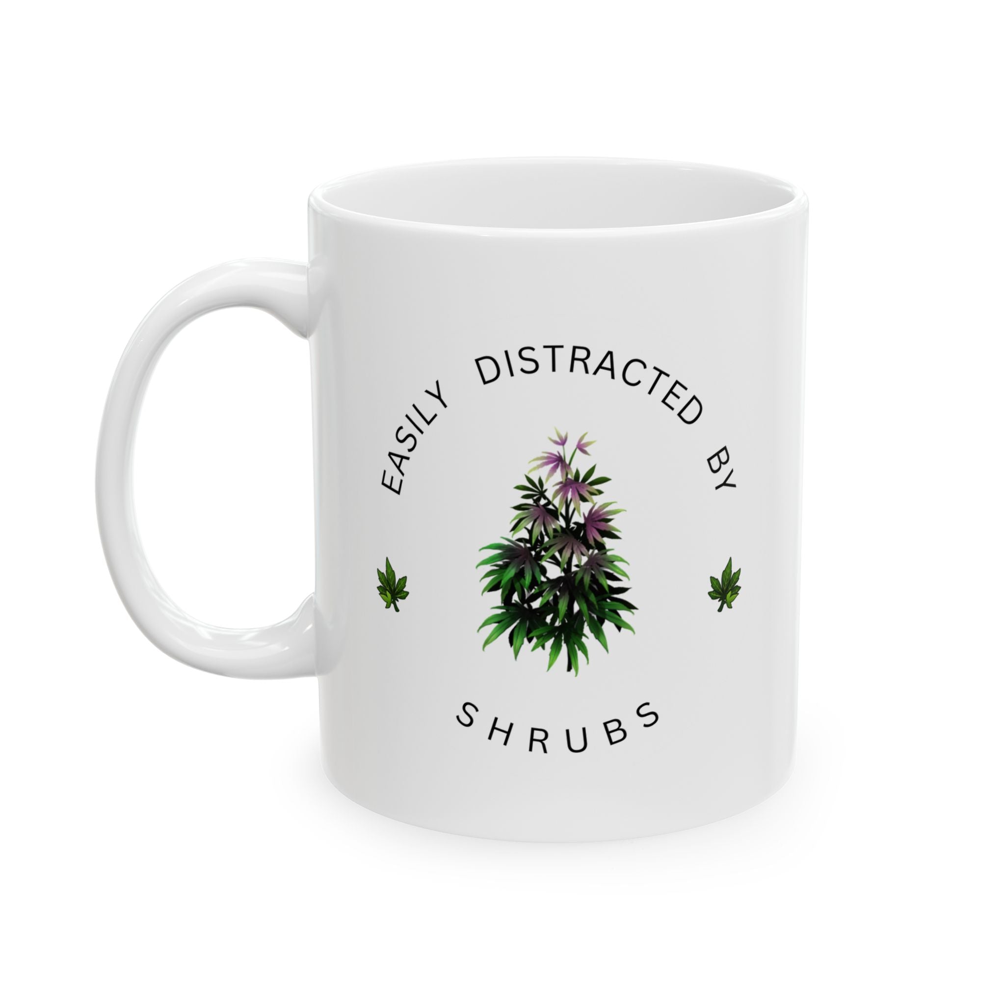 "Easily Distracted" Ceramic Mug