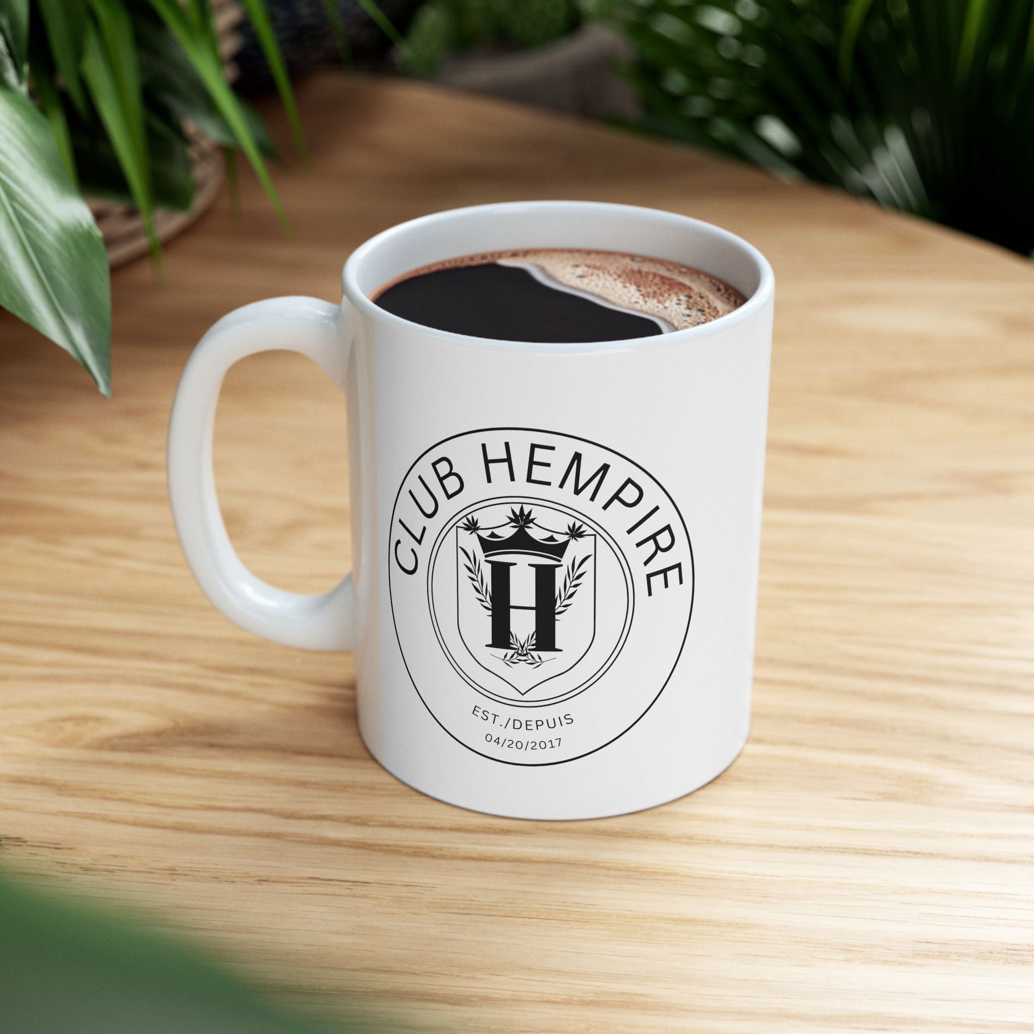 "Club Hempire" Ceramic Mug - High Roller Games Inc