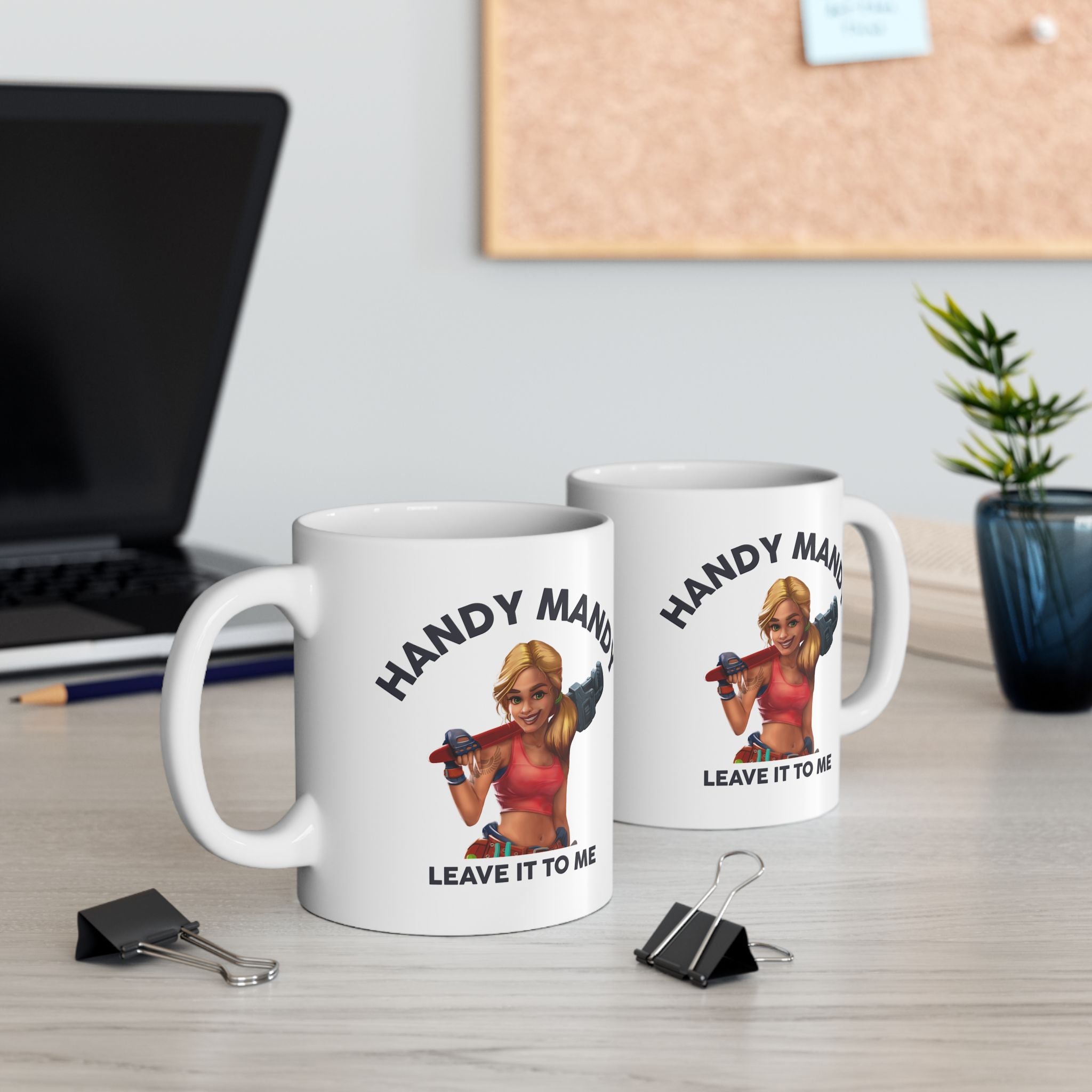 "Handy Mandy" Ceramic Mug - High Roller Games Inc