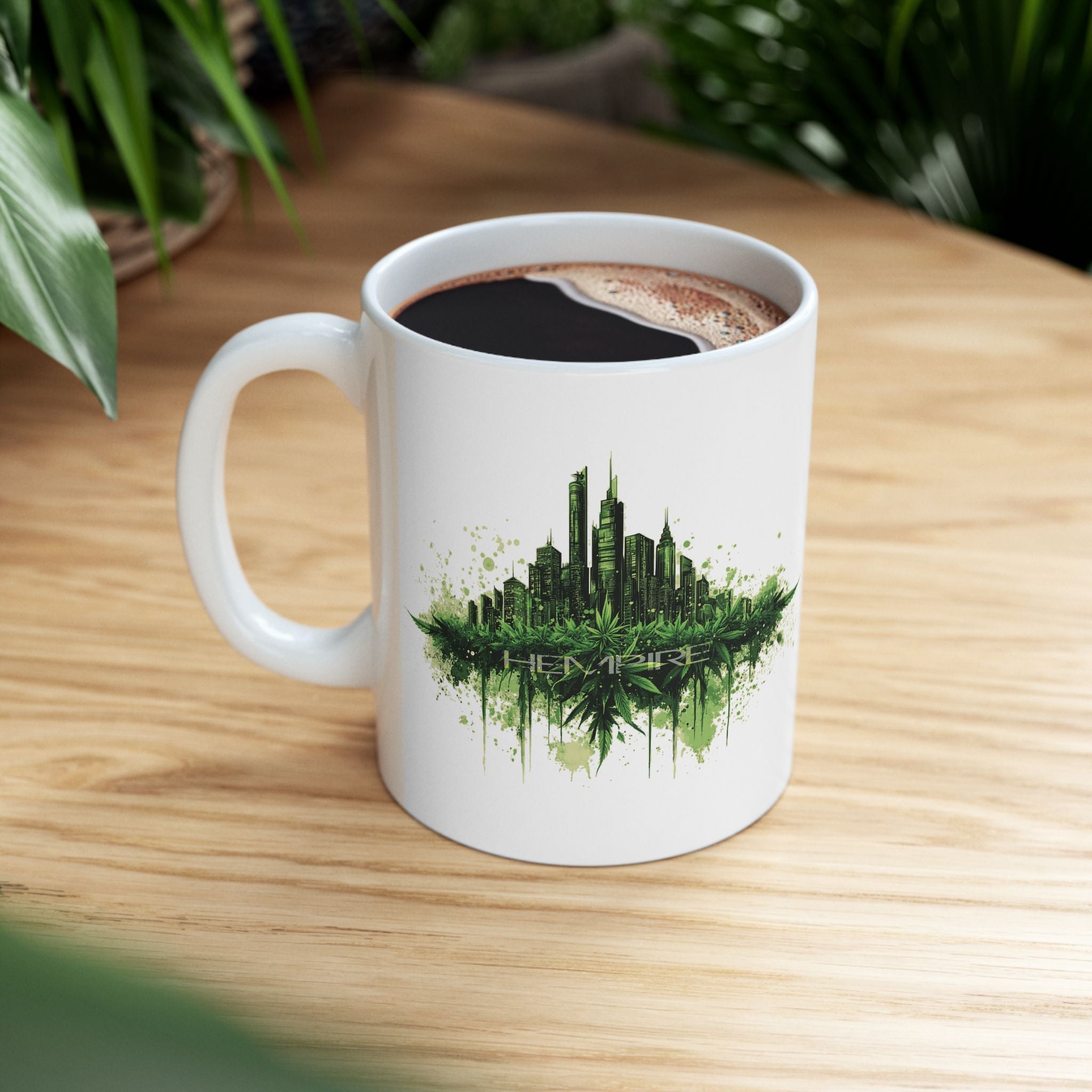 "Hempire Emerald City" Ceramic Mug - High Roller Games Inc