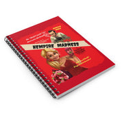 "Hempire Madness" Spiral Lined Notebook - High Roller Games Inc