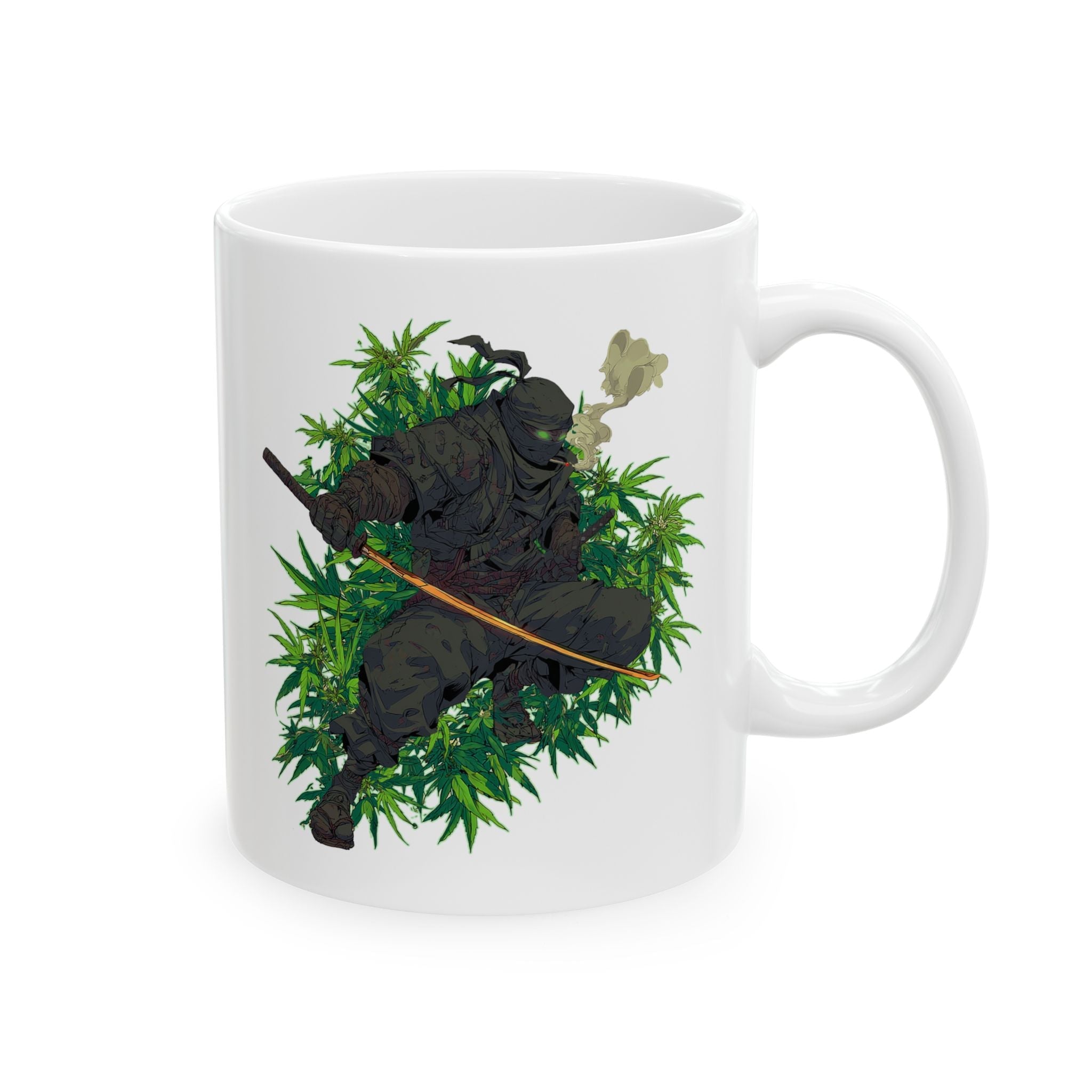 "Hempire Ninja" Ceramic Mug - High Roller Games Inc