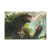 "Kushzilla!" Large 36x24 Satin Poster (210gsm) - High Roller Games Inc
