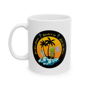 "Pineapple Destress Highguy" Ceramic Mug - High Roller Games Inc