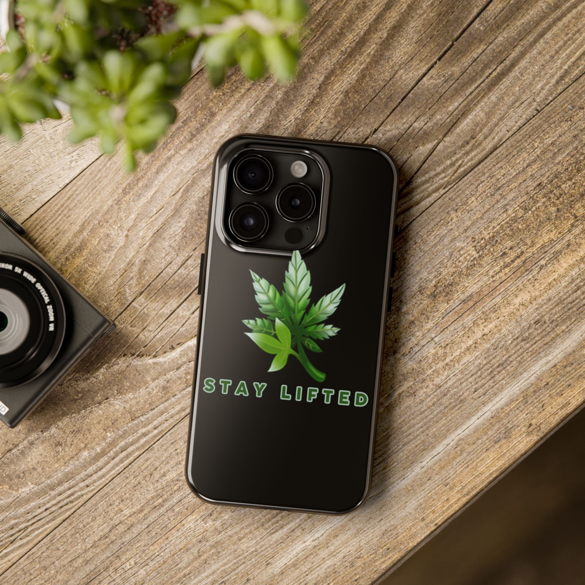 "Stay Lifted Leaf" Phone Case - High Roller Games Inc