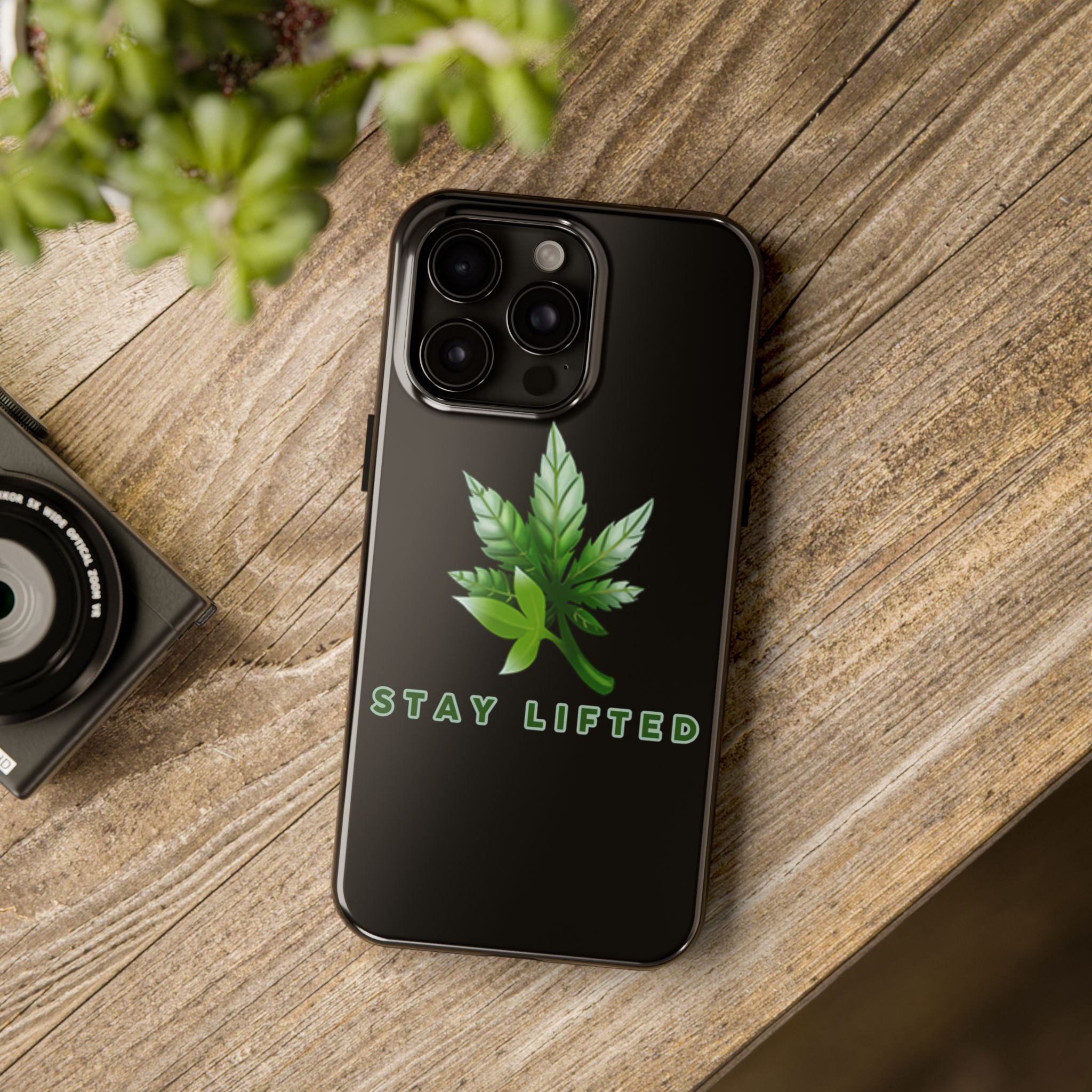 "Stay Lifted Leaf" Phone Case - High Roller Games Inc