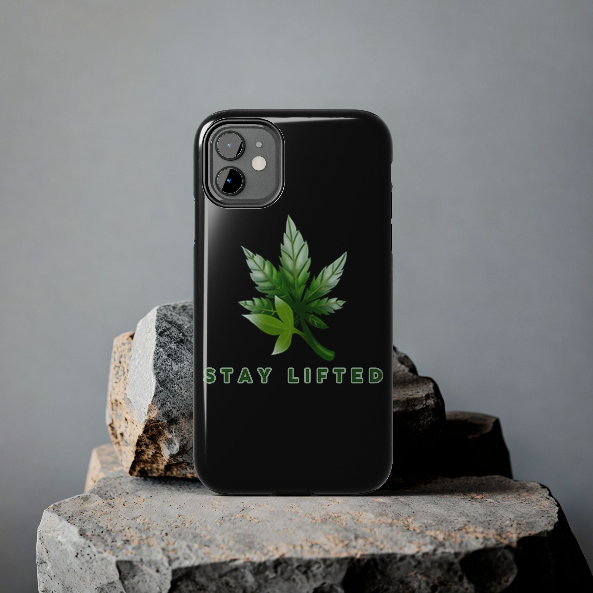 "Stay Lifted Leaf" Phone Case - High Roller Games Inc