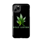 "Stay Lifted Leaf" Phone Case - High Roller Games Inc