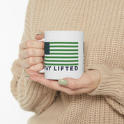 "Stay Lifted USA" Ceramic Mug - High Roller Games Inc