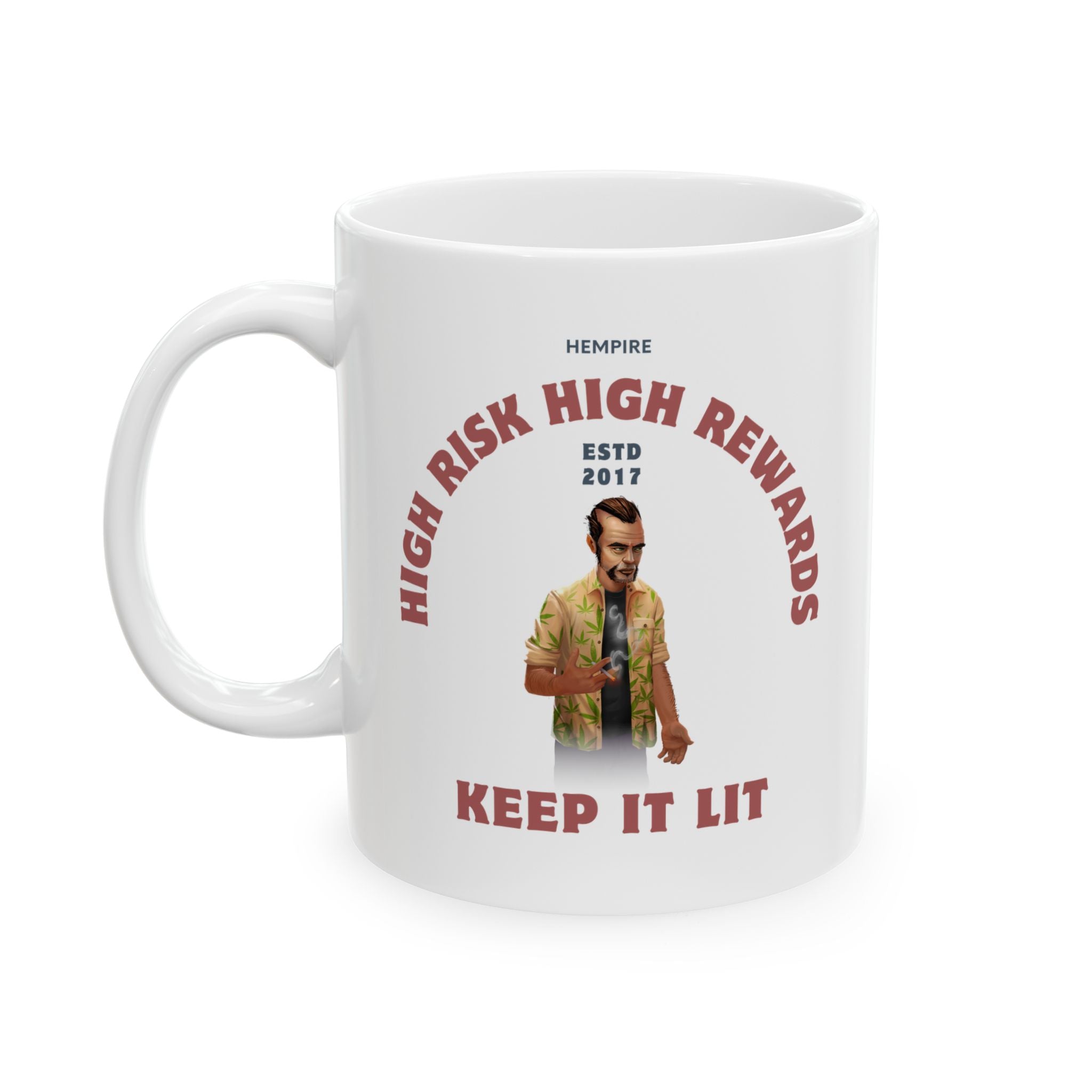 "Uncle Danny Lit" Ceramic Mug - High Roller Games Inc