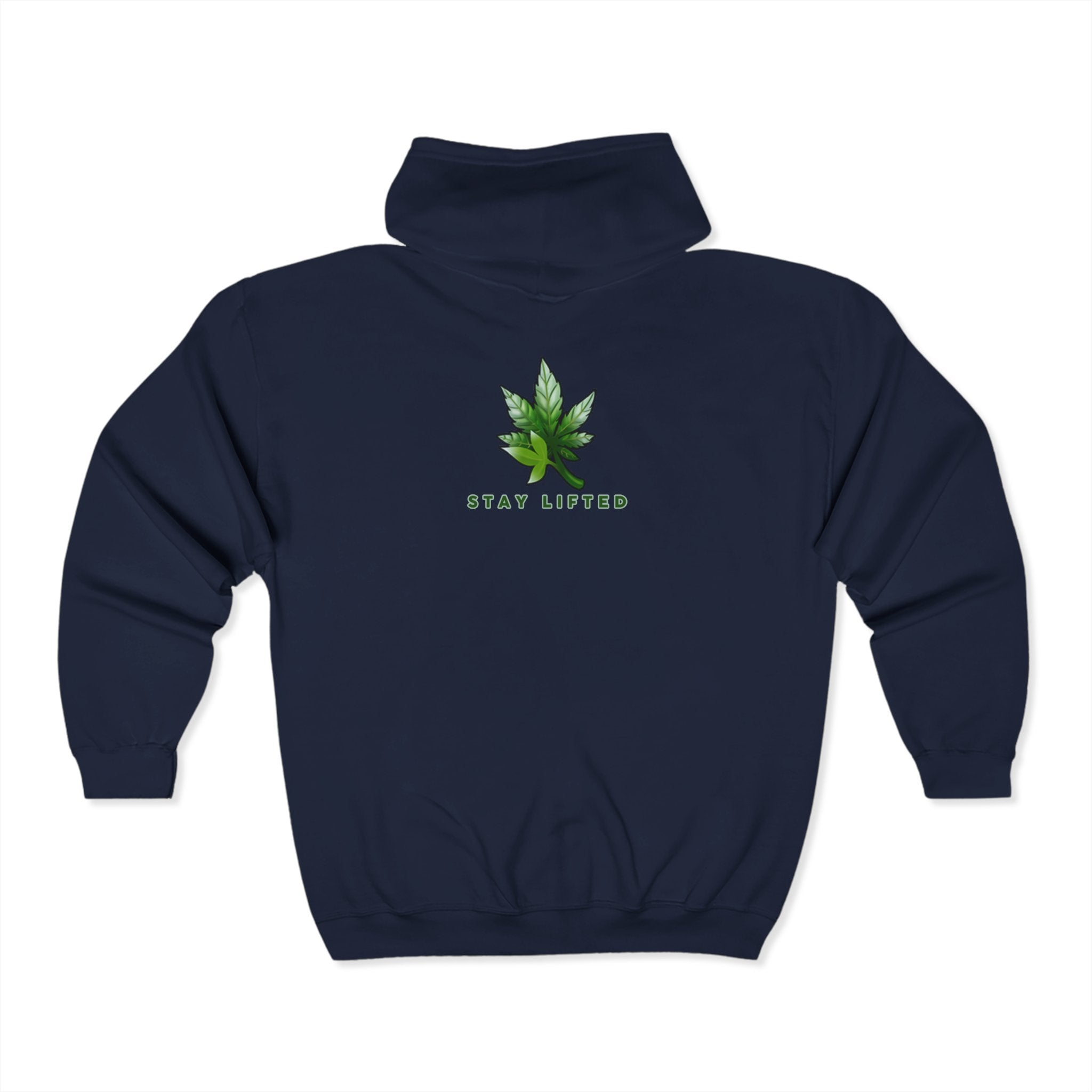 "Stay Lifted" Unisex Heavy Blend™ Full Zip Hooded Sweatshirt