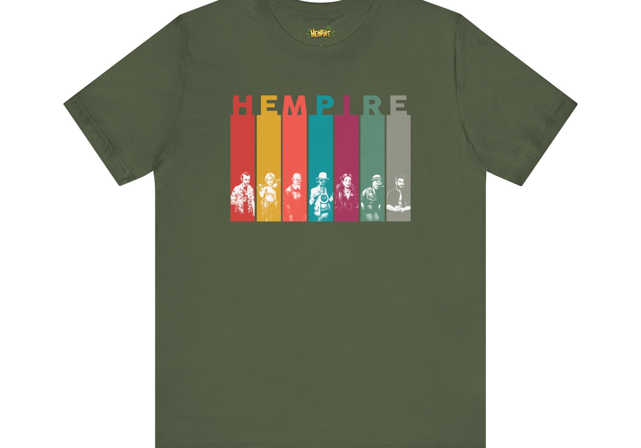 "Hempire Characters" Short Sleeve Tee