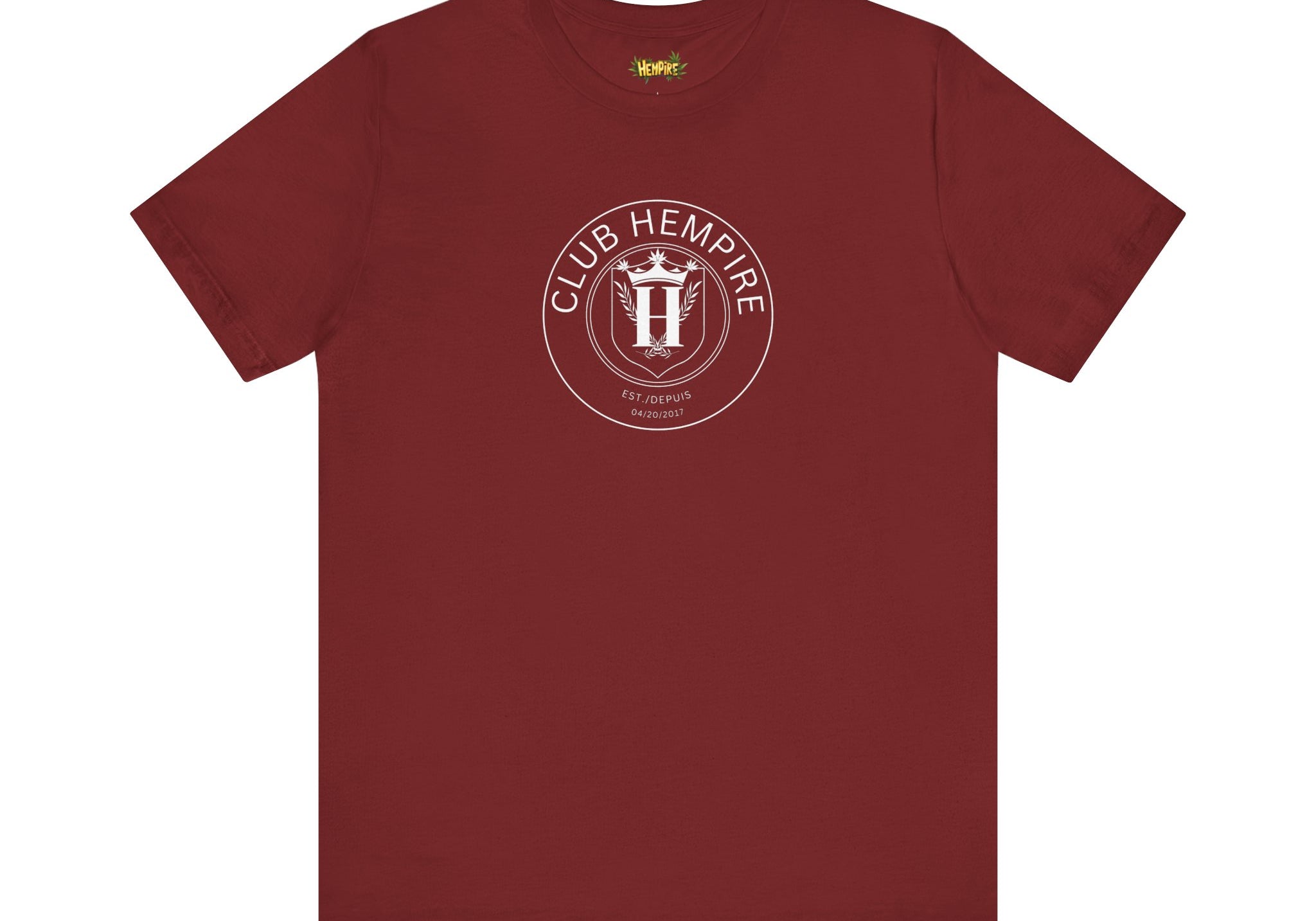 "Club Hempire" Short Sleeve Tee