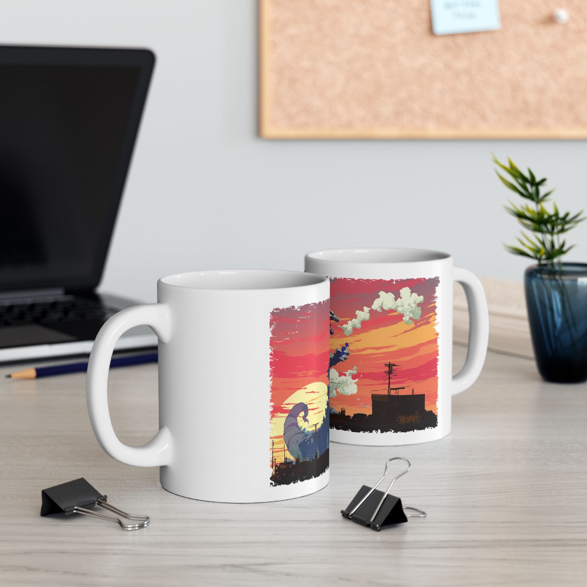 "Budzilla" Ceramic Mug