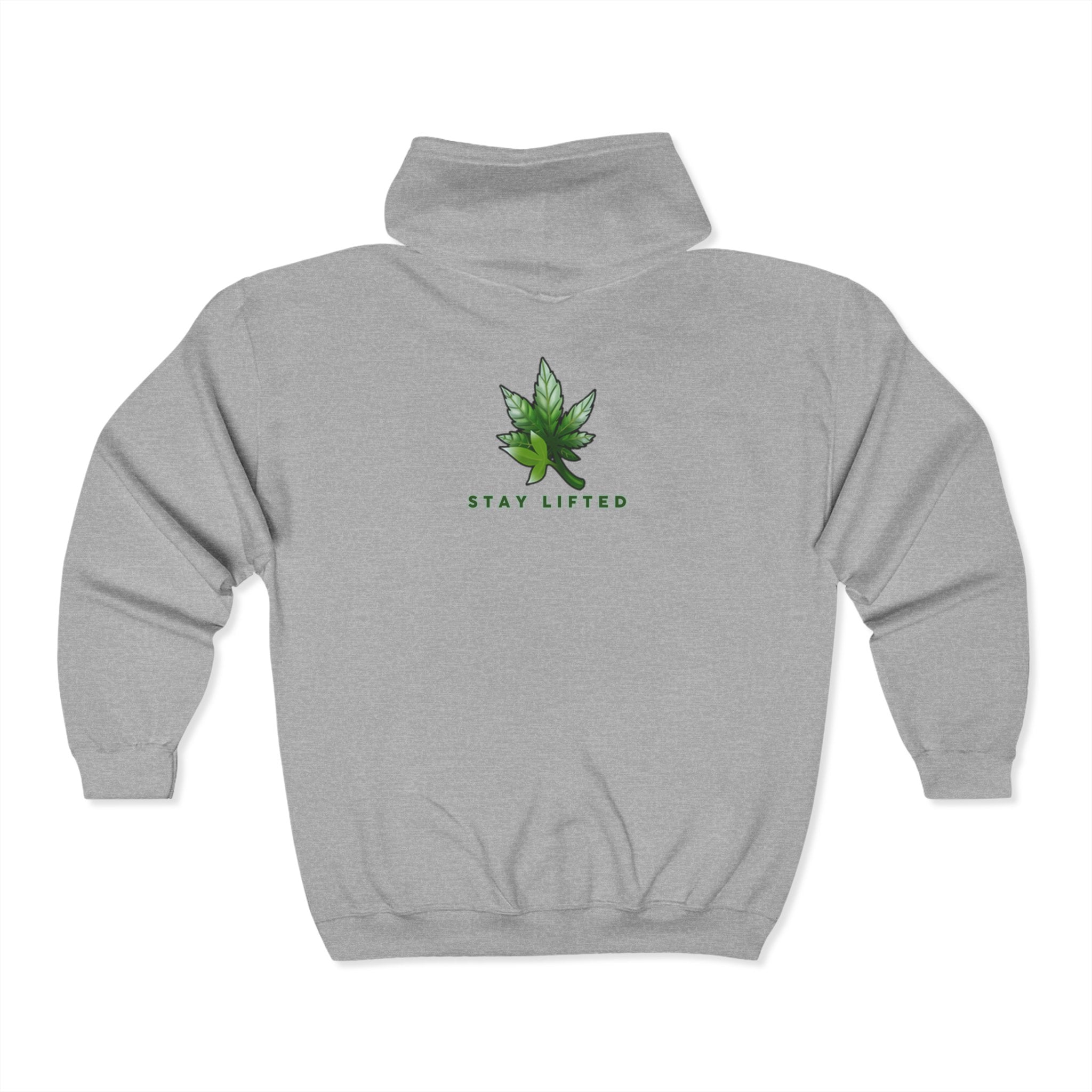 "Stay Lifted" Unisex Heavy Blend™ Full Zip Hooded Sweatshirt
