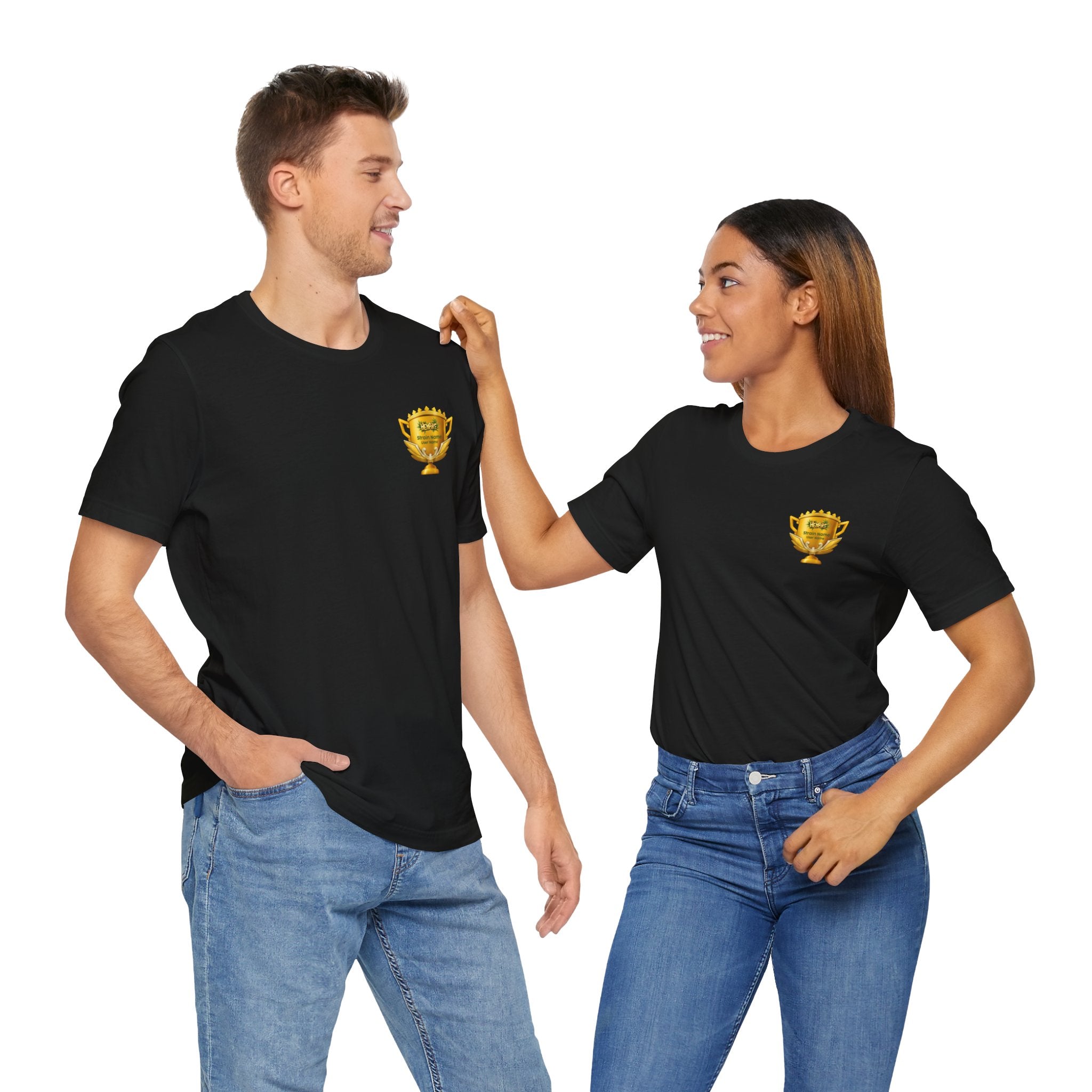 Personalized "Cup Winner" Short Sleeve Tee