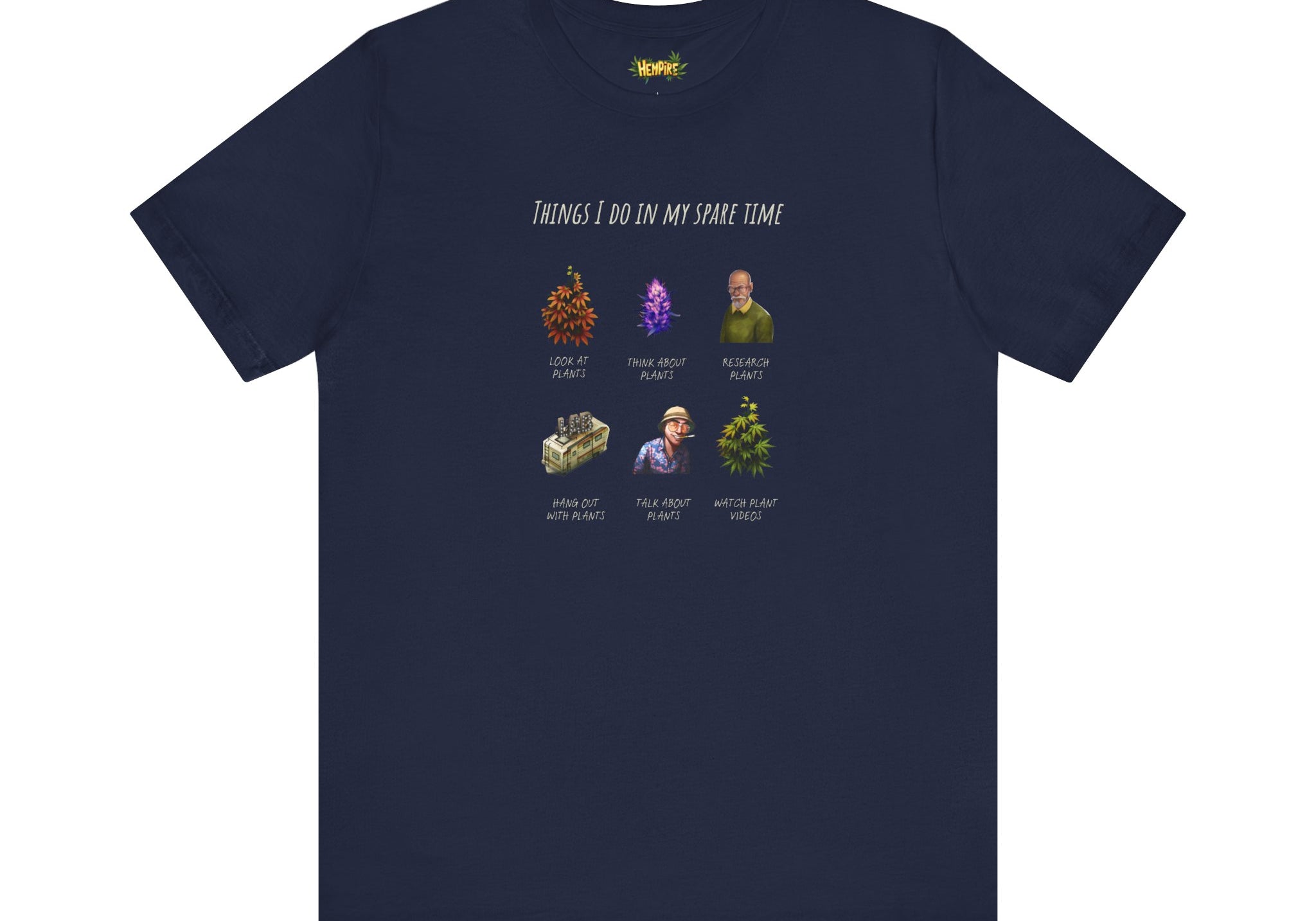"Spare Time" Short Sleeve Tee
