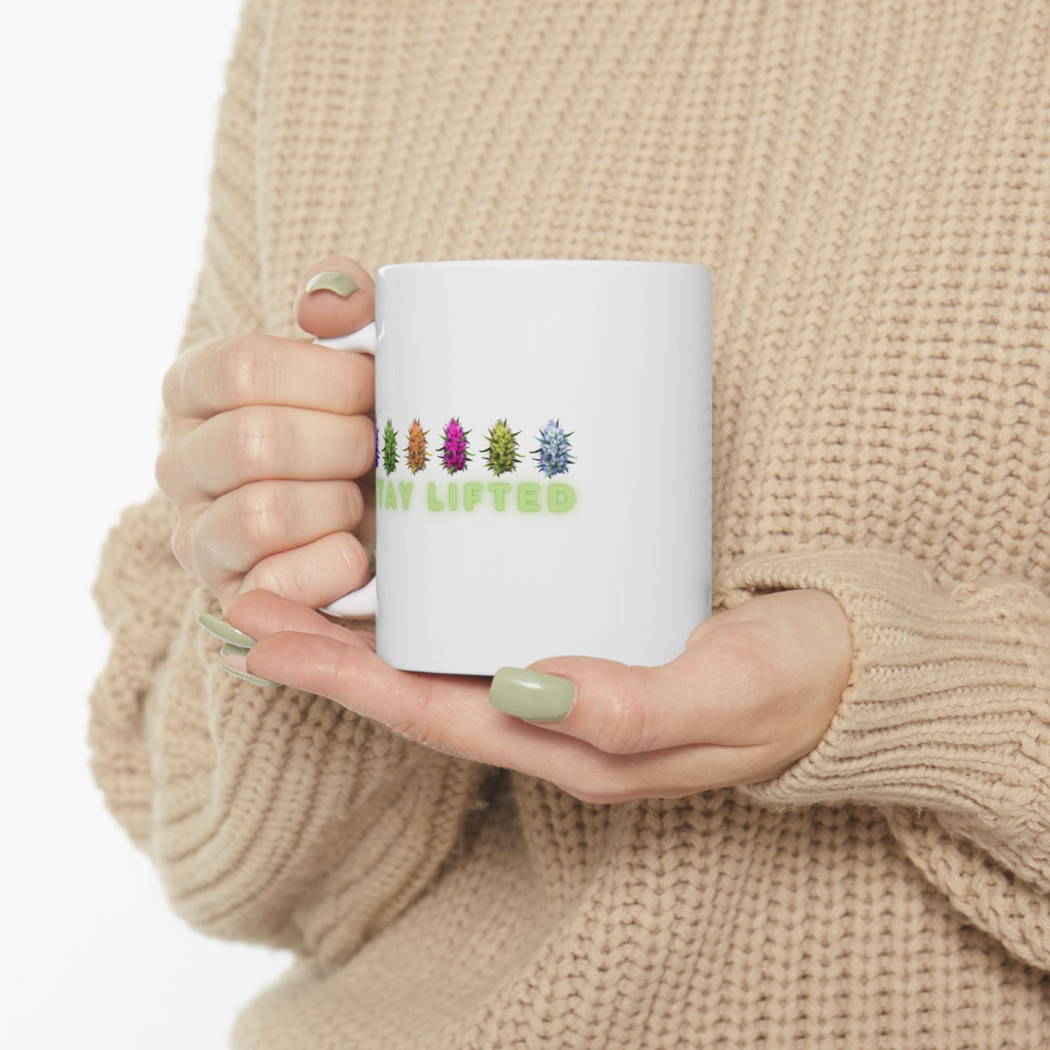 "Stay Lifted Buds" Ceramic Mug