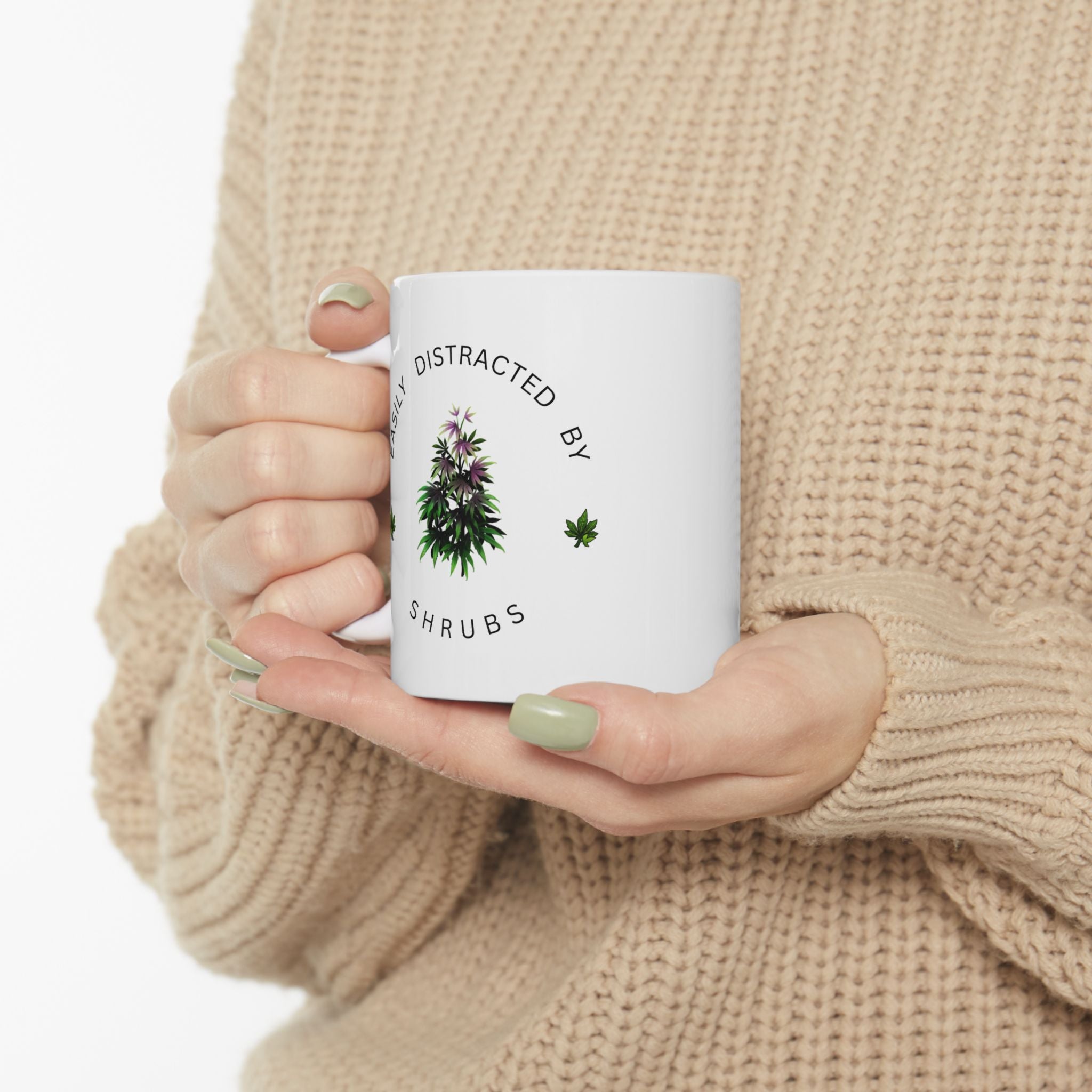 "Easily Distracted" Ceramic Mug