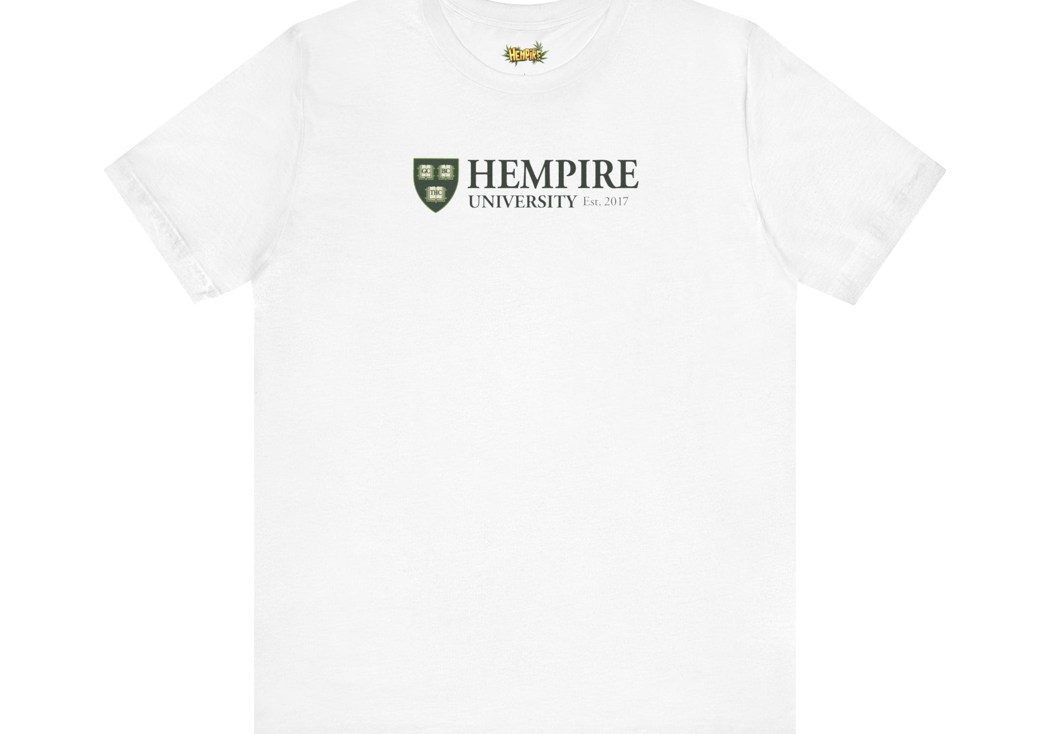 "Hempire University" Short Sleeve Tee