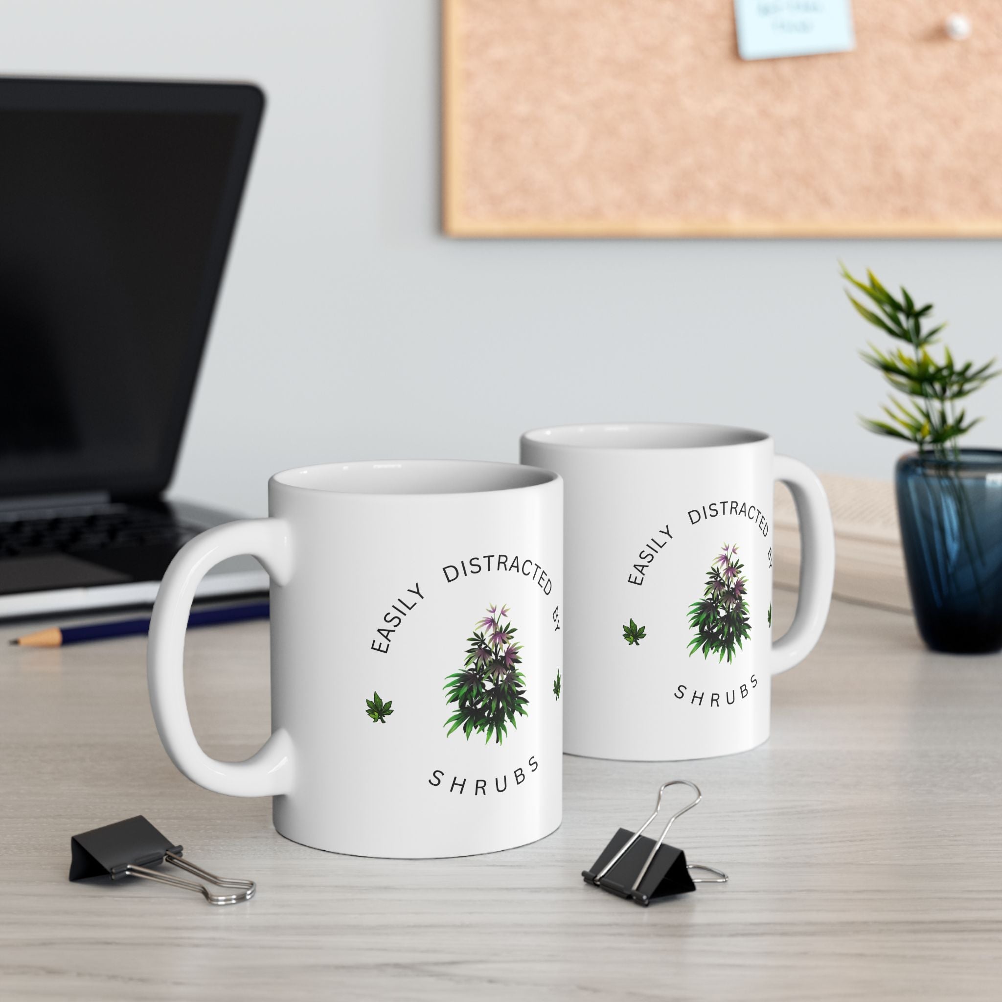 "Easily Distracted" Ceramic Mug