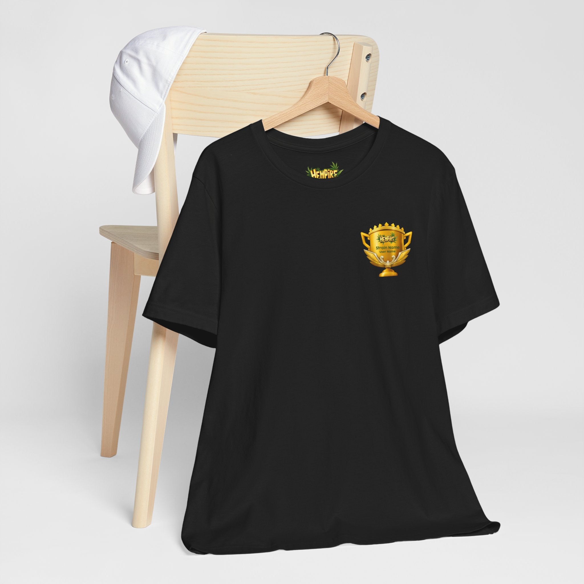 Personalized "Cup Winner" Short Sleeve Tee
