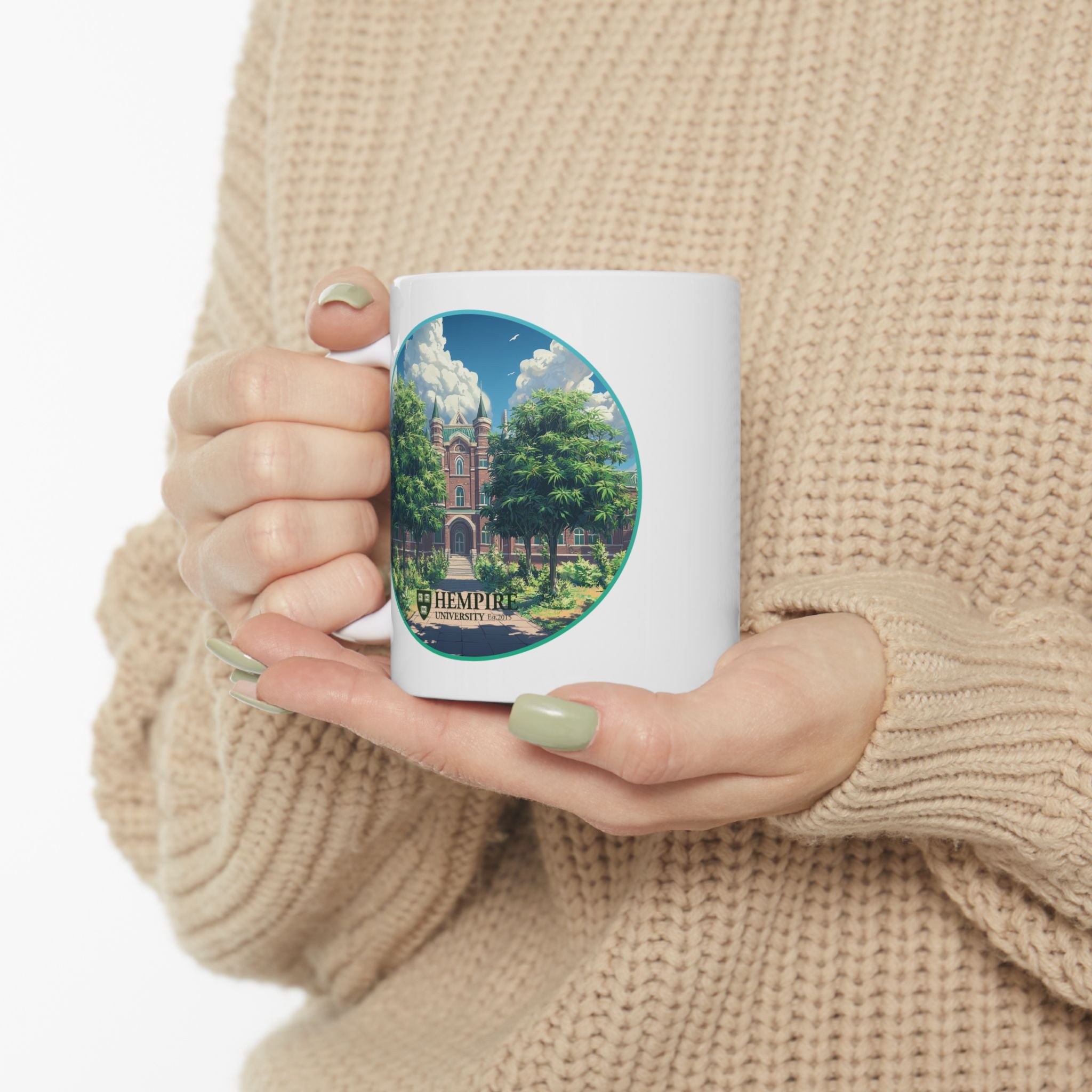 "Hempire University" Ceramic Mug