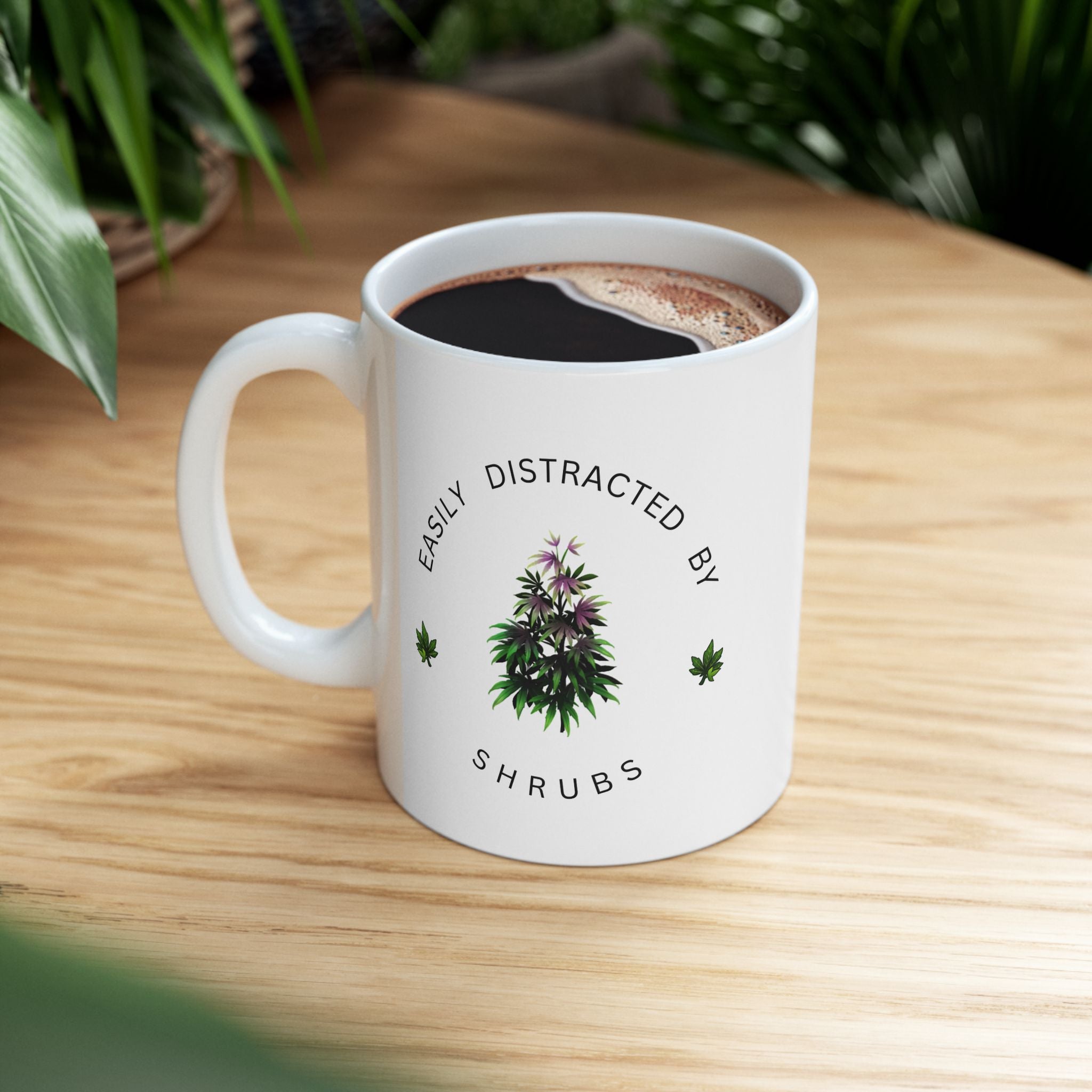 "Easily Distracted" Ceramic Mug