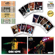 Bob Marley One Love Collectible : Replica concert tickets and exclusive photo collection - High Roller Games Inc