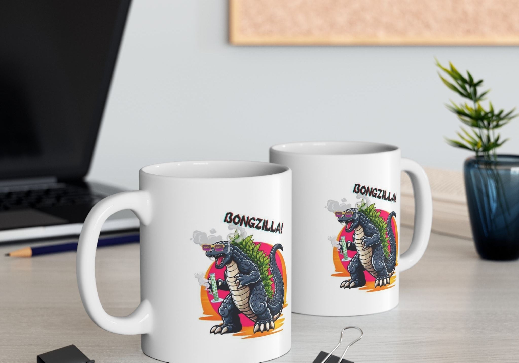 "Bongzilla" Ceramic Mug - High Roller Games Inc