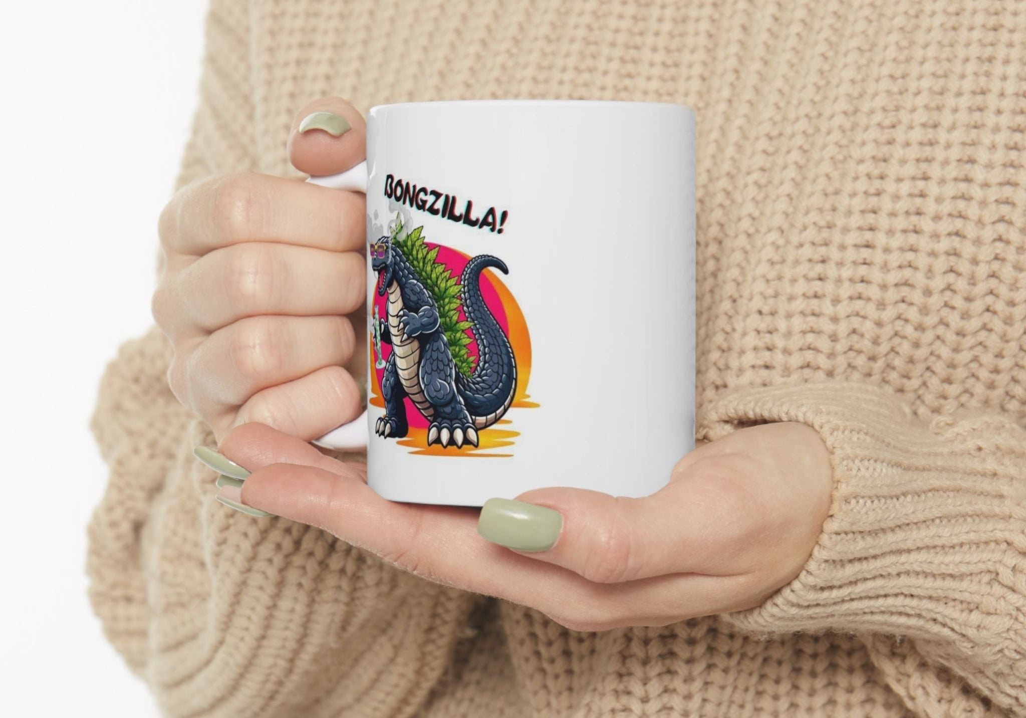 "Bongzilla" Ceramic Mug - High Roller Games Inc