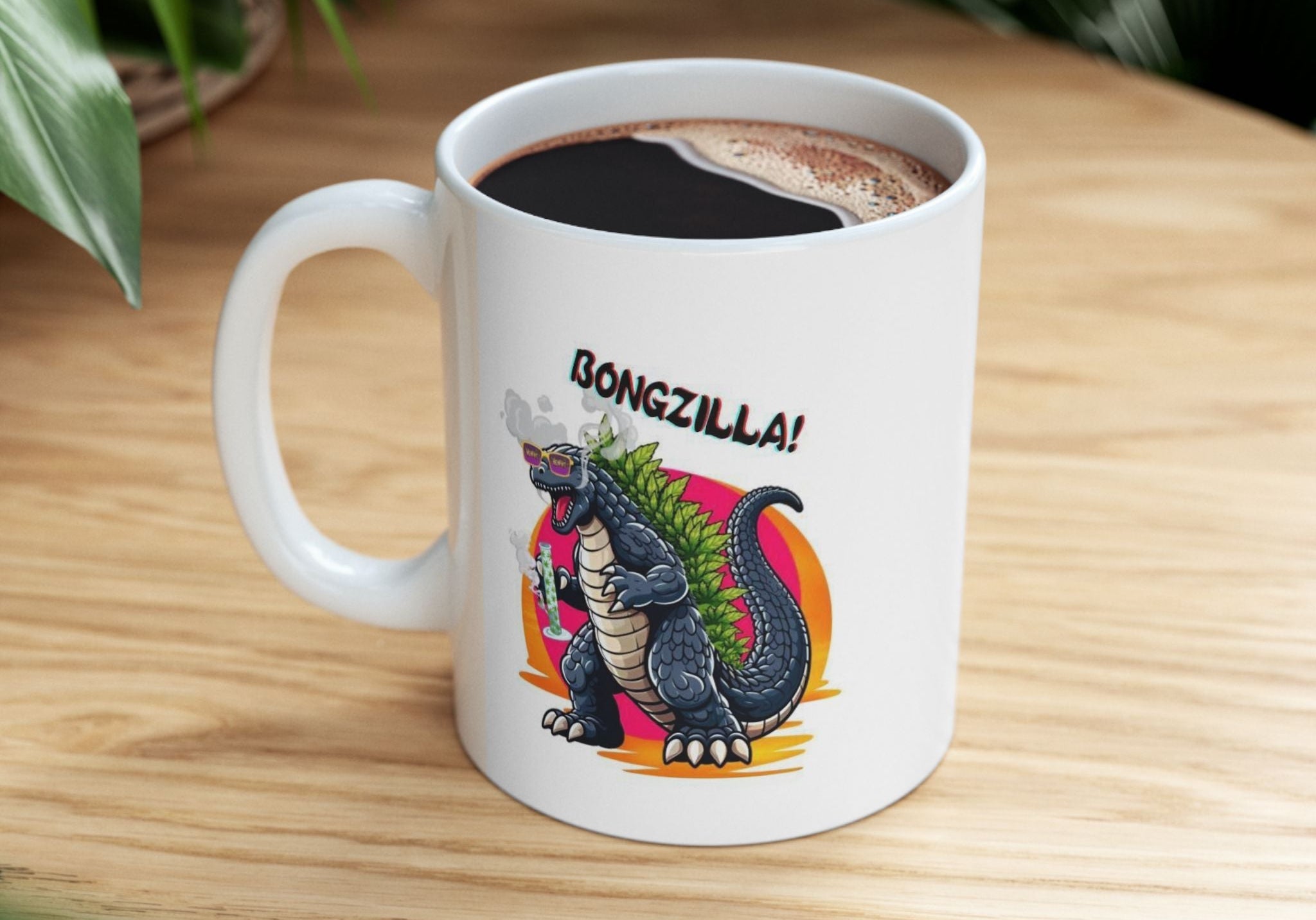 "Bongzilla" Ceramic Mug - High Roller Games Inc