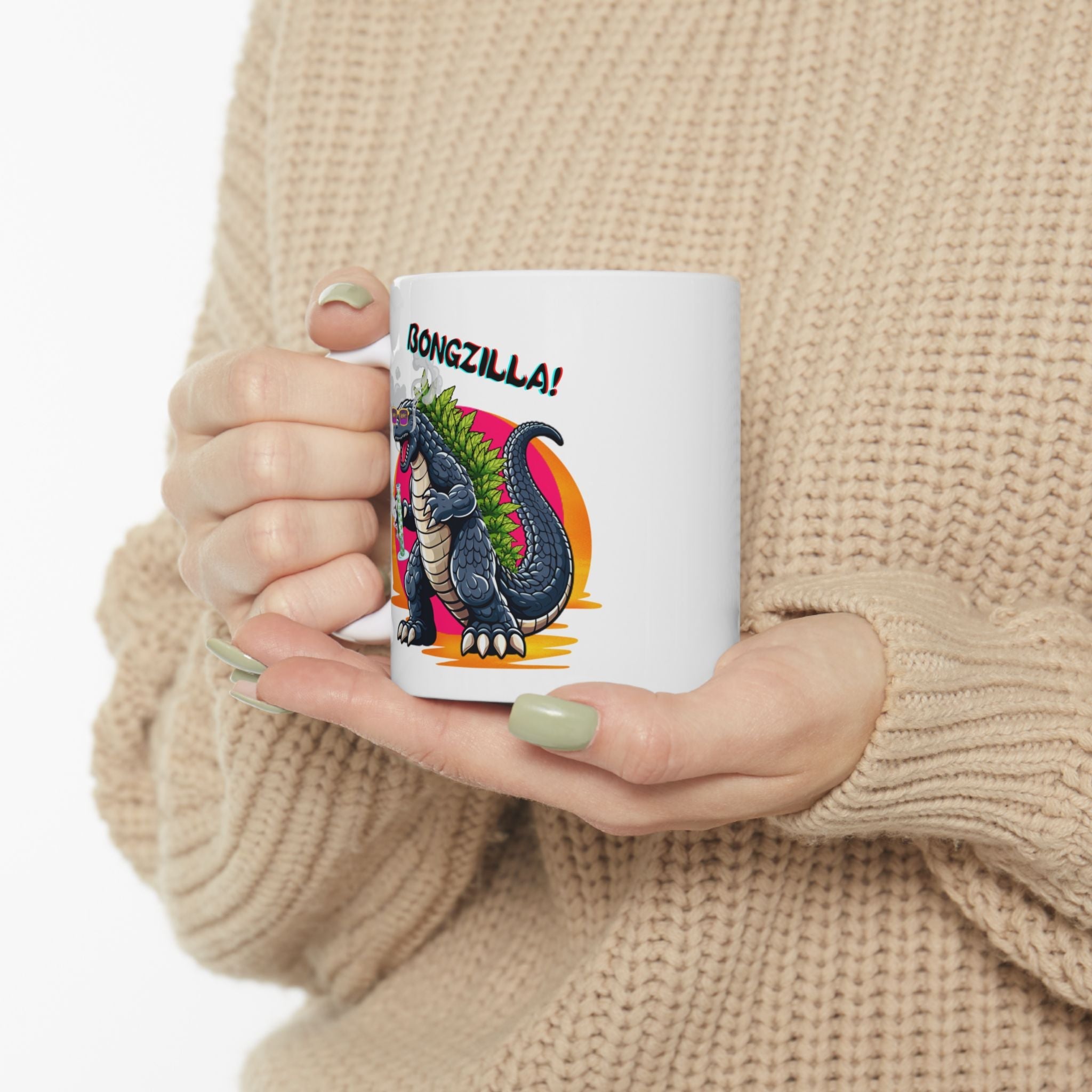 "Bongzilla Mad" Ceramic Mug - High Roller Games Inc