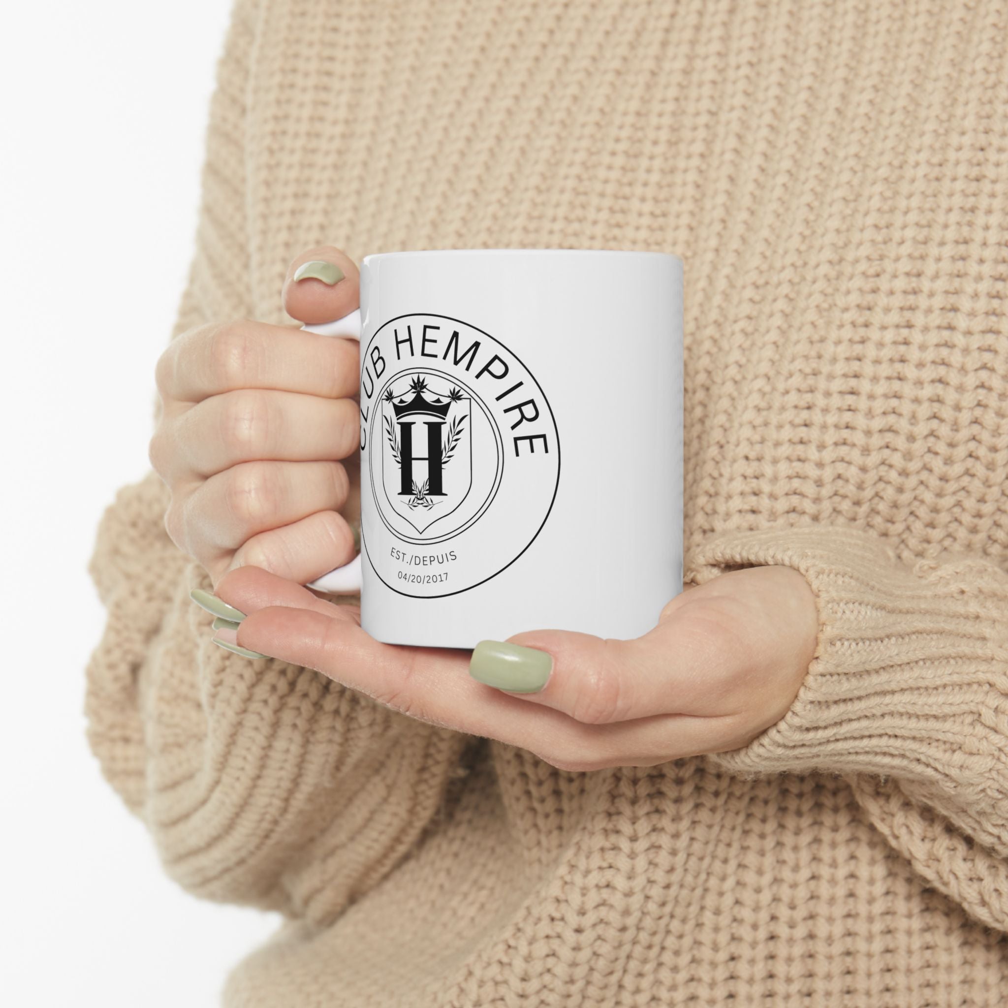 "Club Hempire" Ceramic Mug - High Roller Games Inc