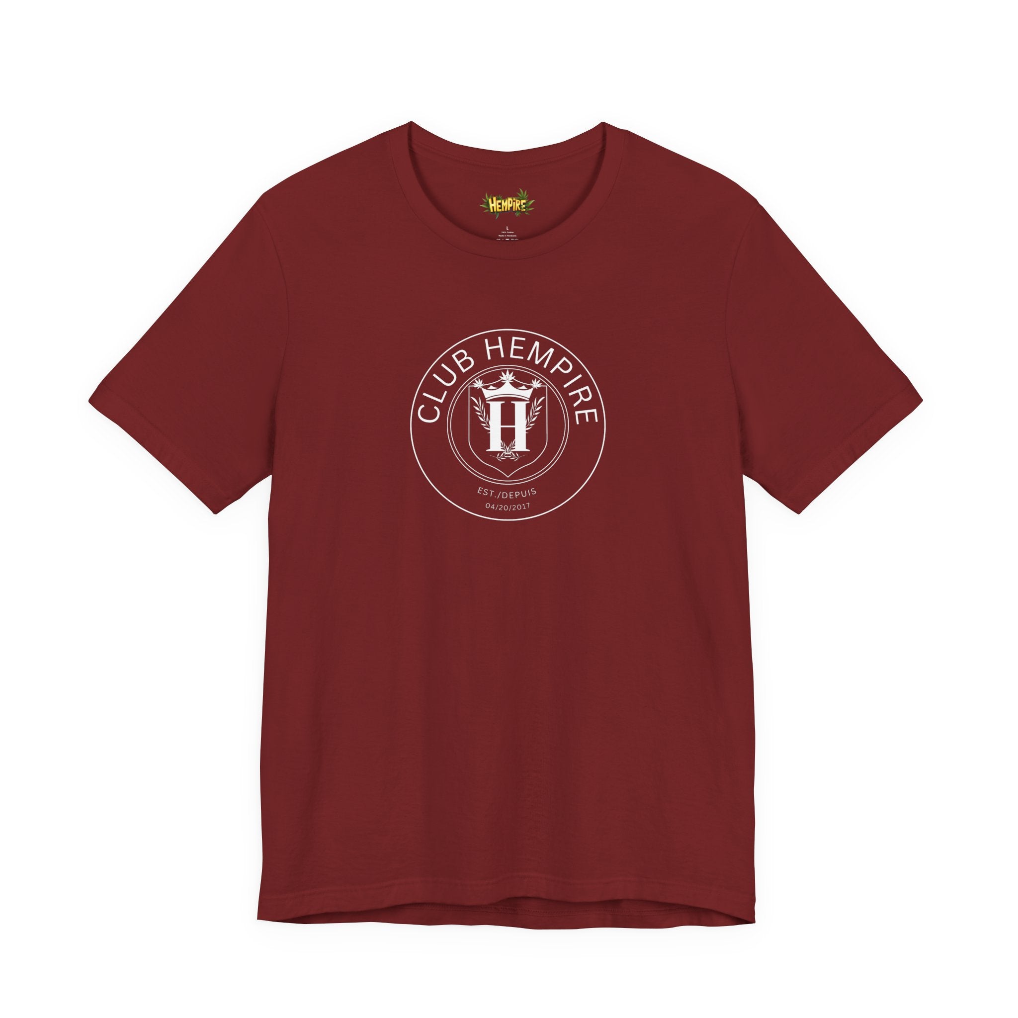 "Club Hempire" Short Sleeve Tee - High Roller Games Inc