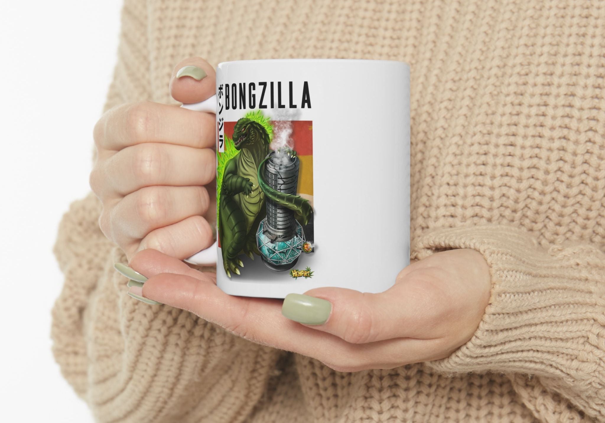 Copy of "Bongzilla" Ceramic Mug - High Roller Games Inc
